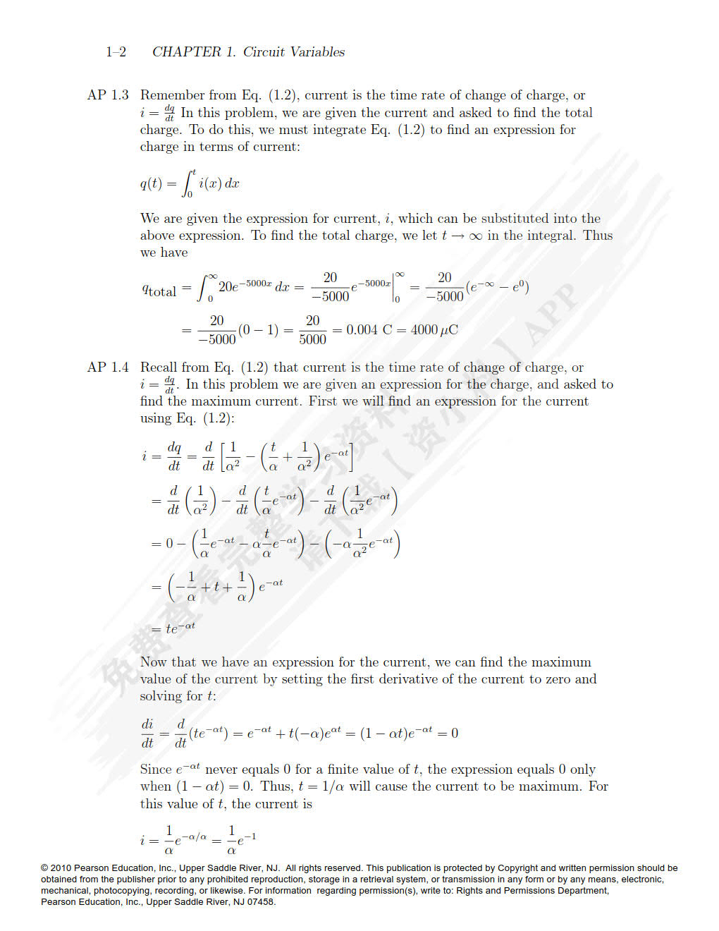 电路分析基础（第二版）（英文版）