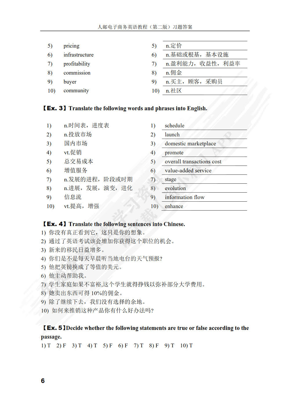 电子商务专业英语（附全套音频 第3版）