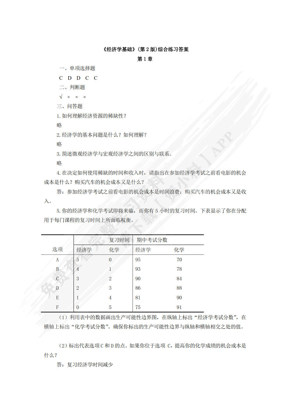 经济学基础(第二版)