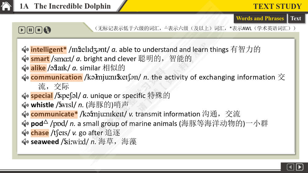 全新版大学进阶英语：视听阅读（第二版）第1册