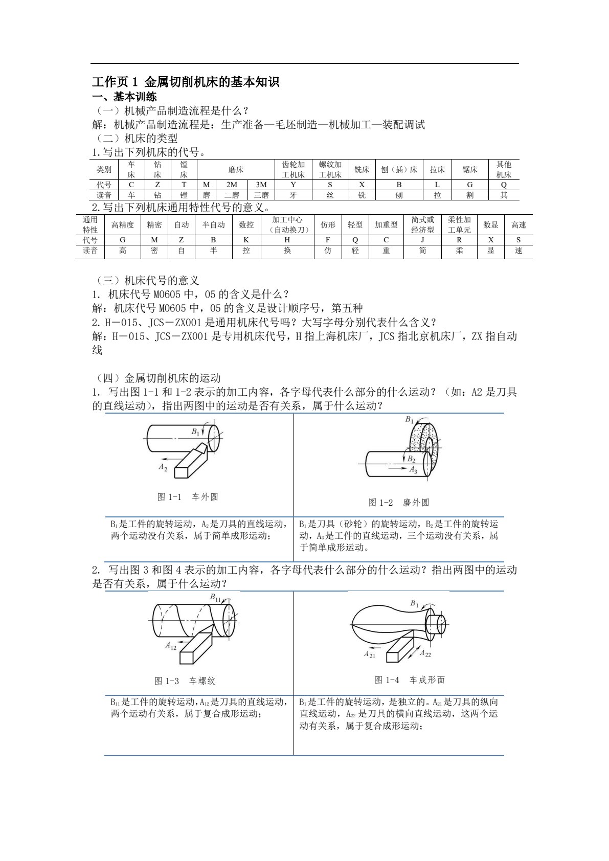 机械制造基础