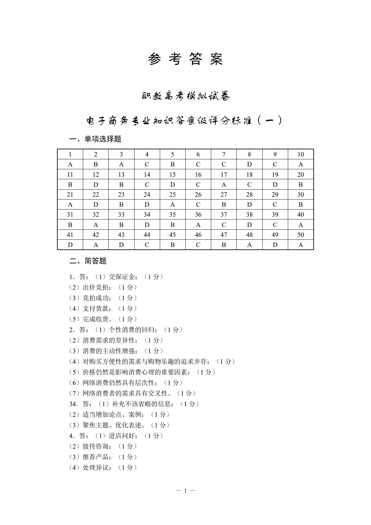 电子商务