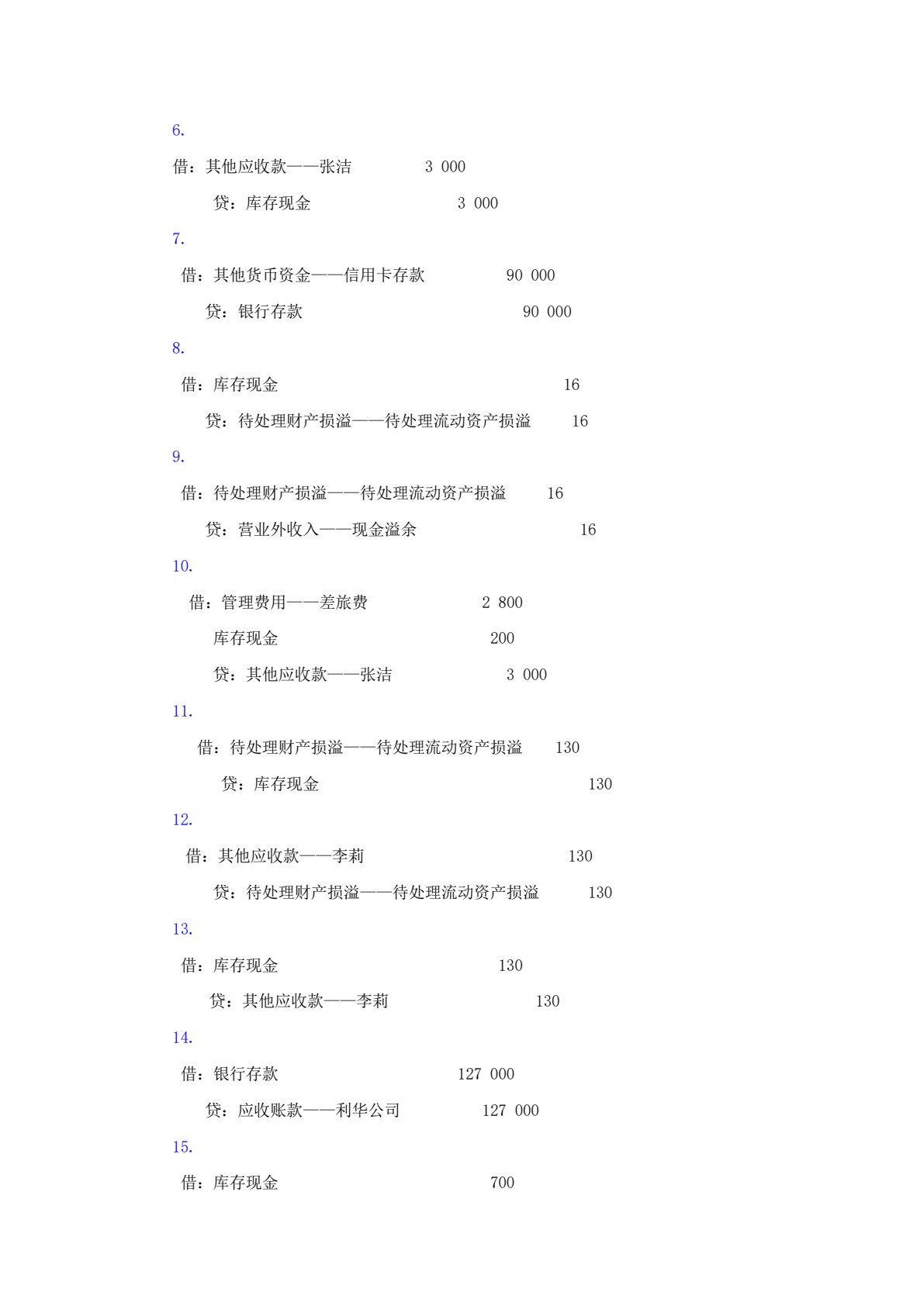 企业财务会计