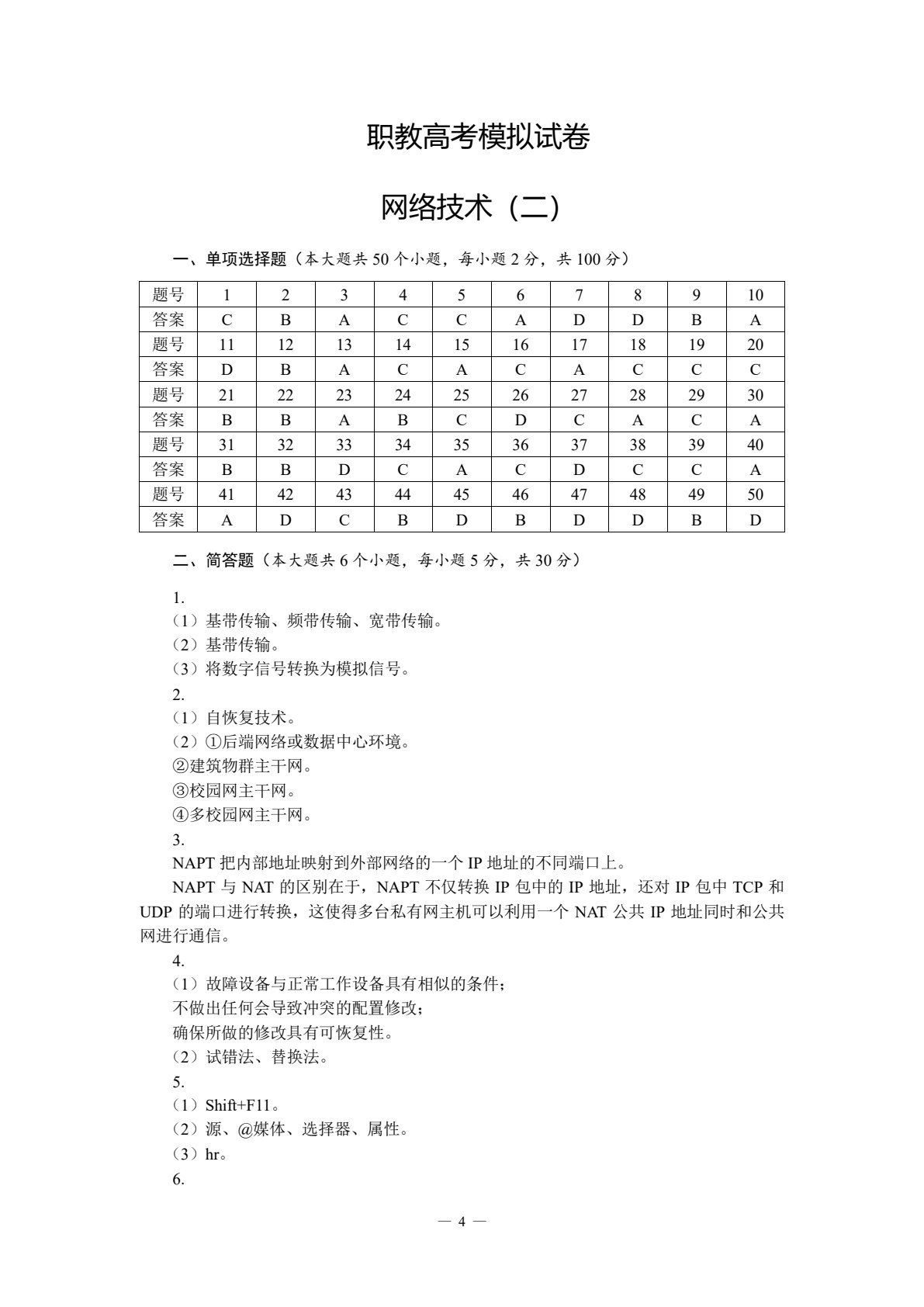 网络技术