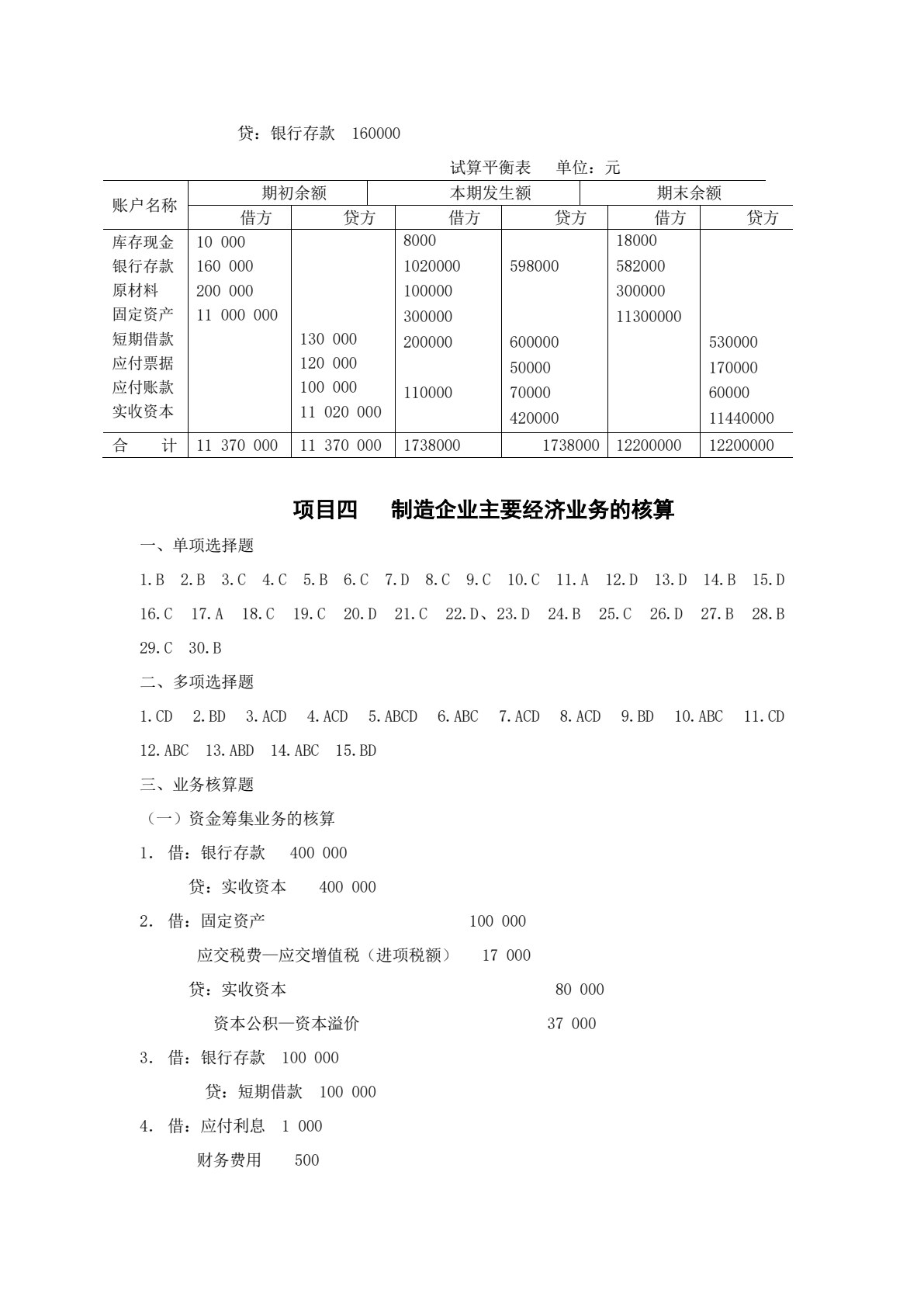 基础会计