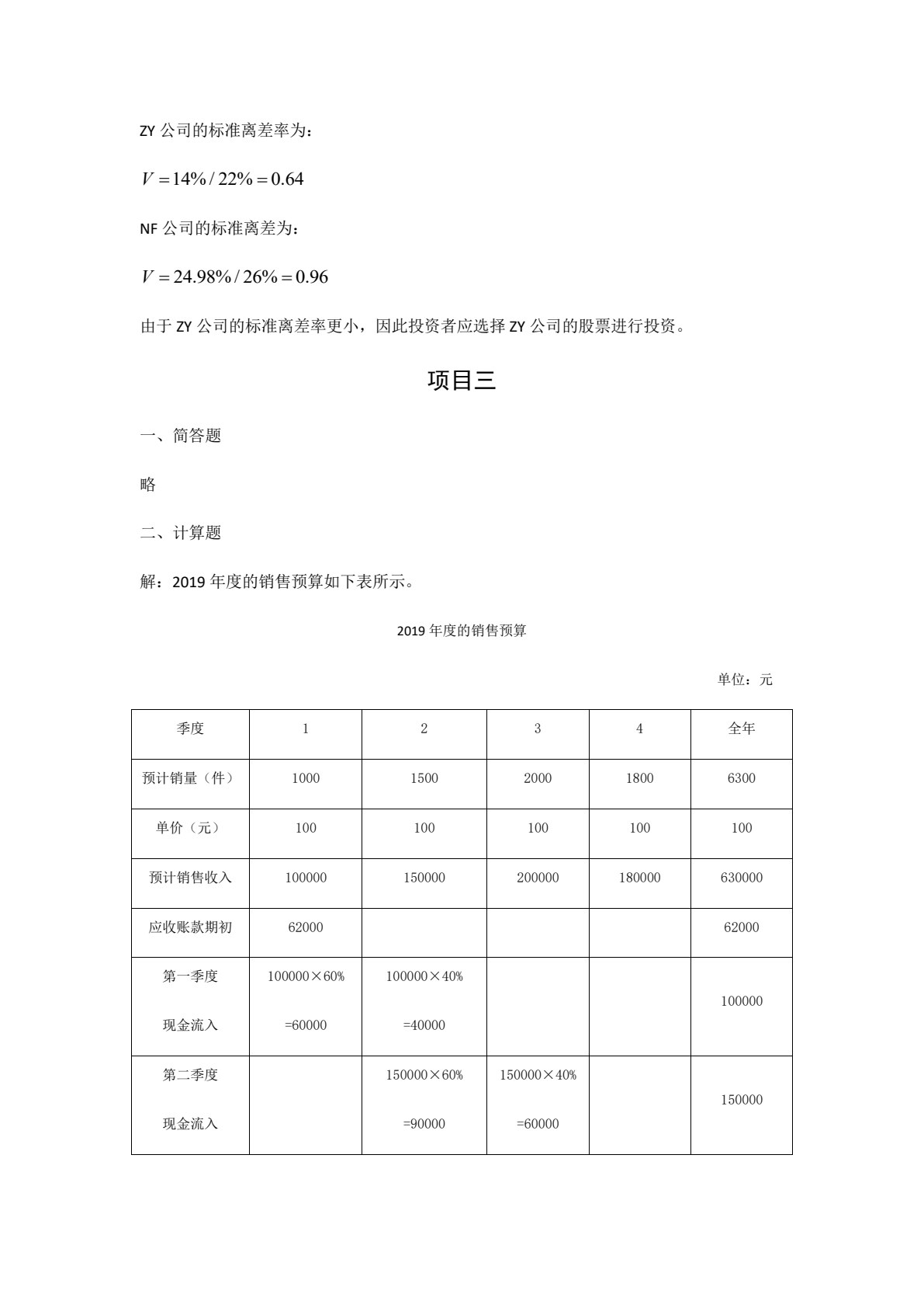 财务管理