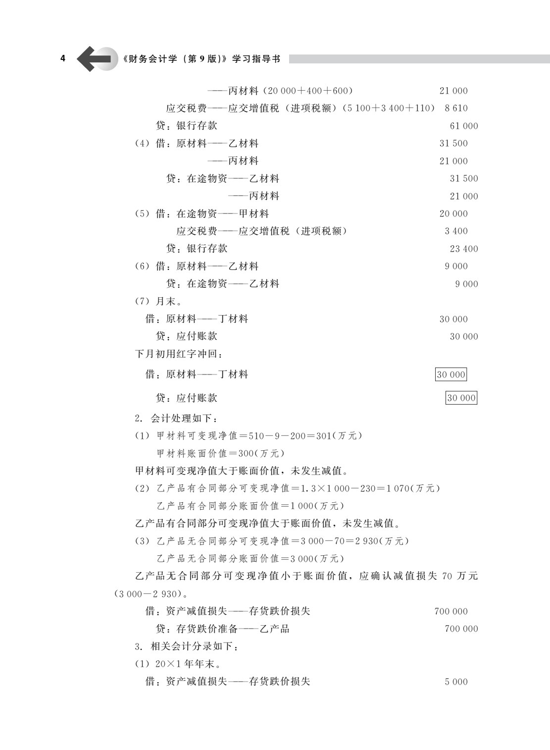 财务会计学（第9版）