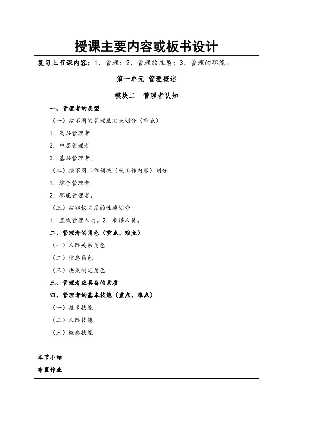 管理学基础（第2版）
