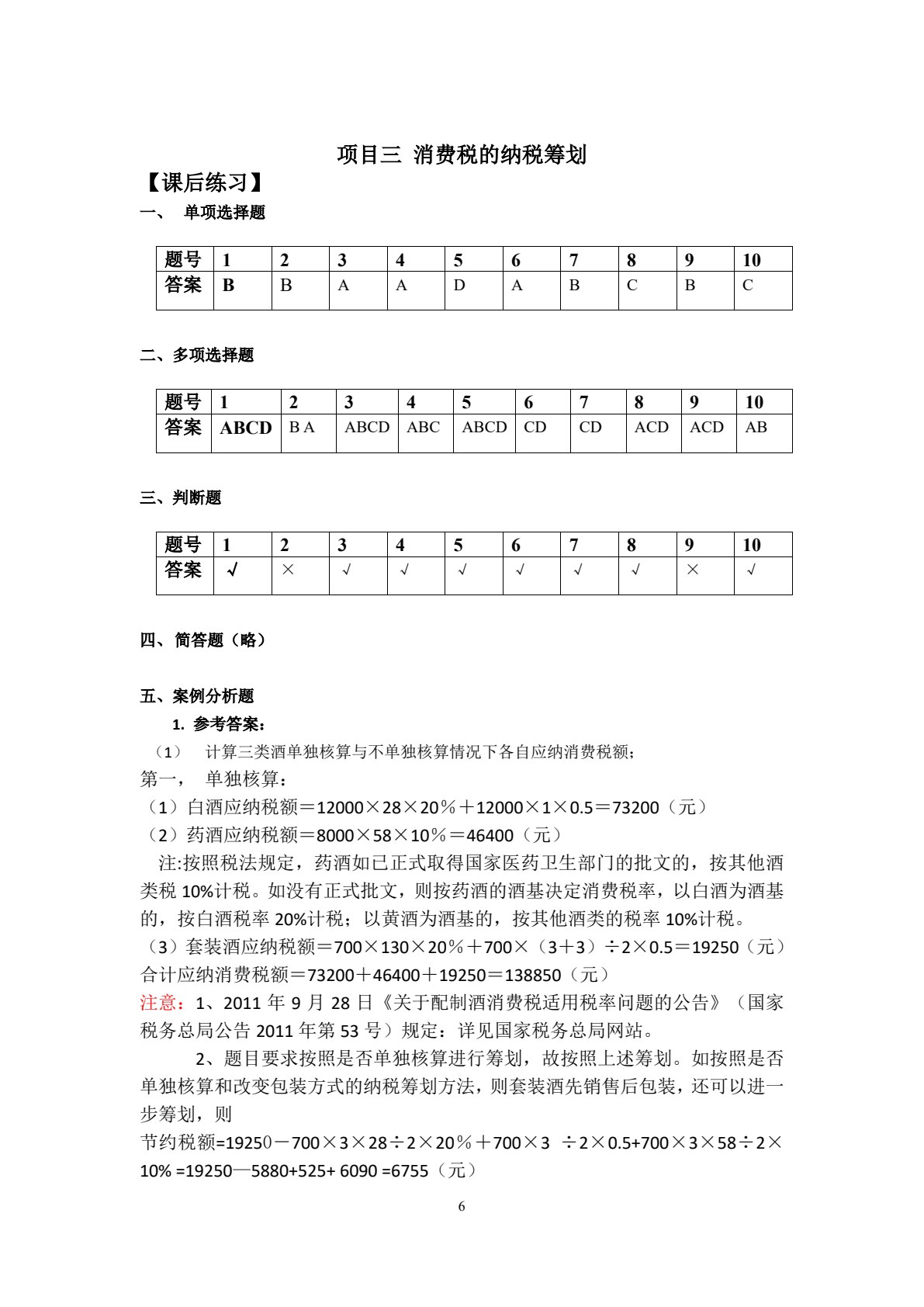 纳税筹划实务（第3版）