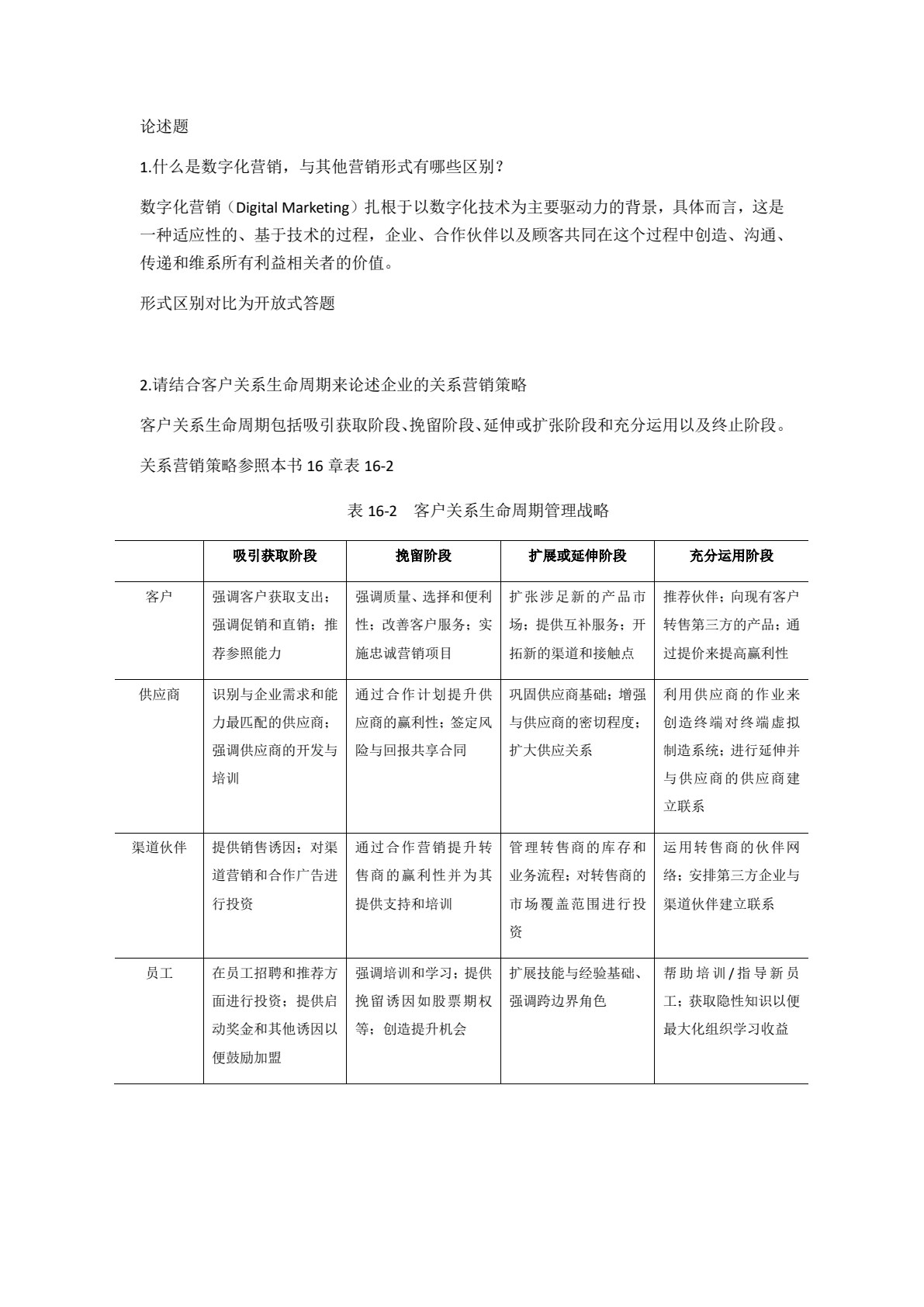 市场营销