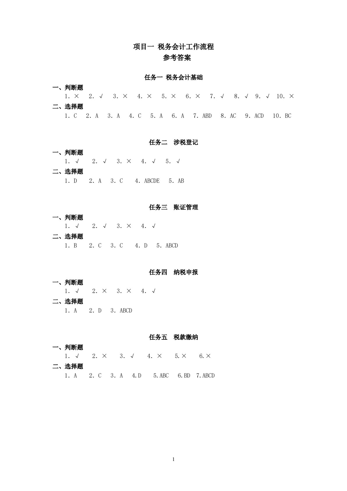 税务会计（第2版）