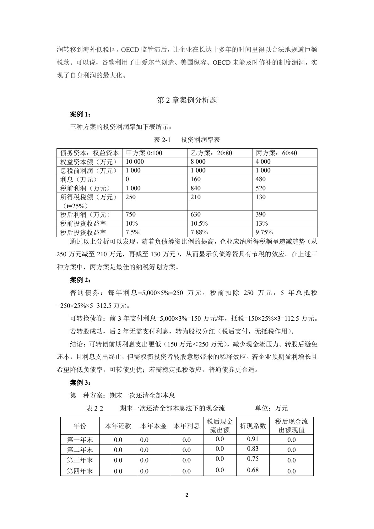 税务筹划学（第9版&middot;立体化数字教材版）