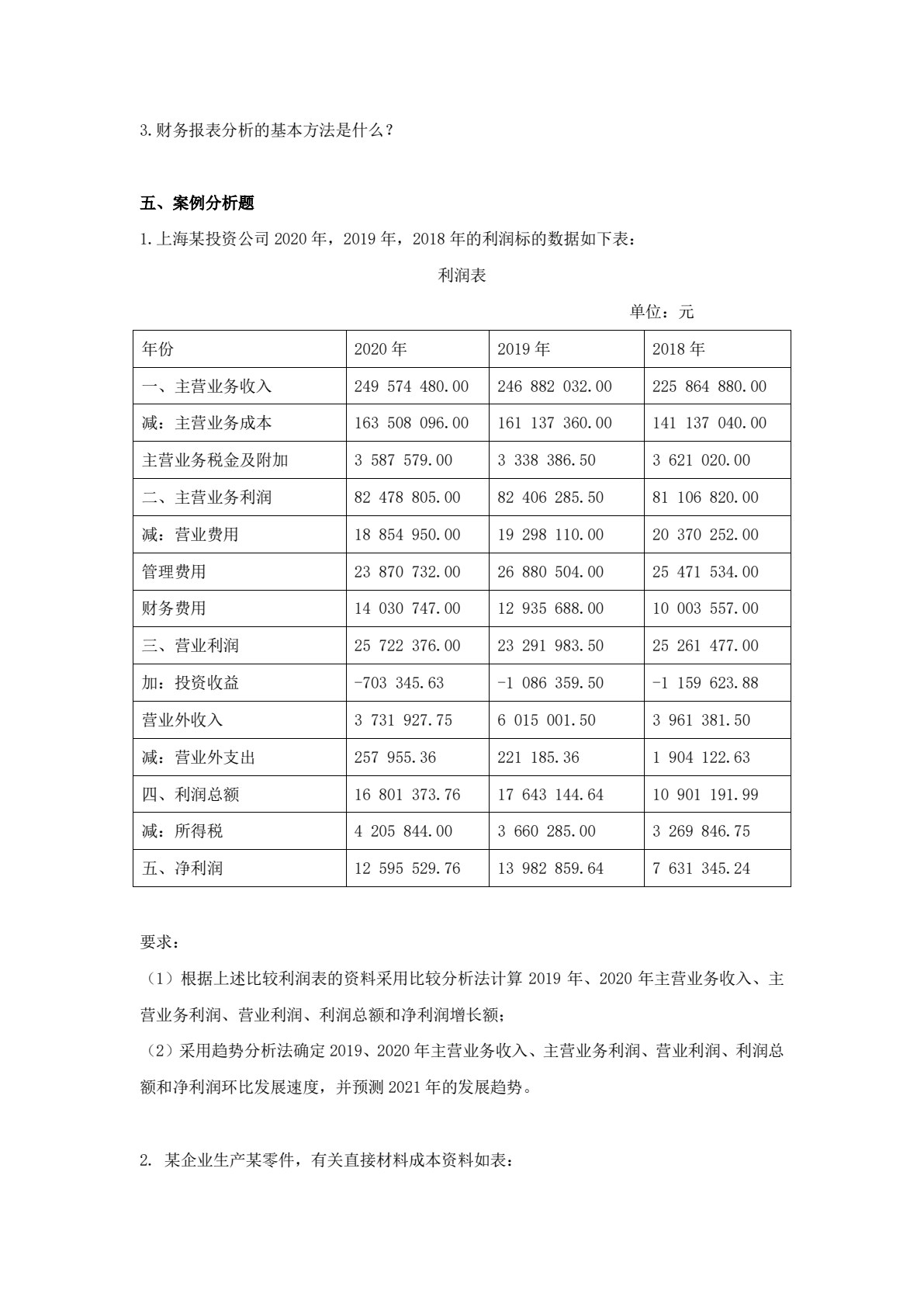 财务报表分析（第五版）
