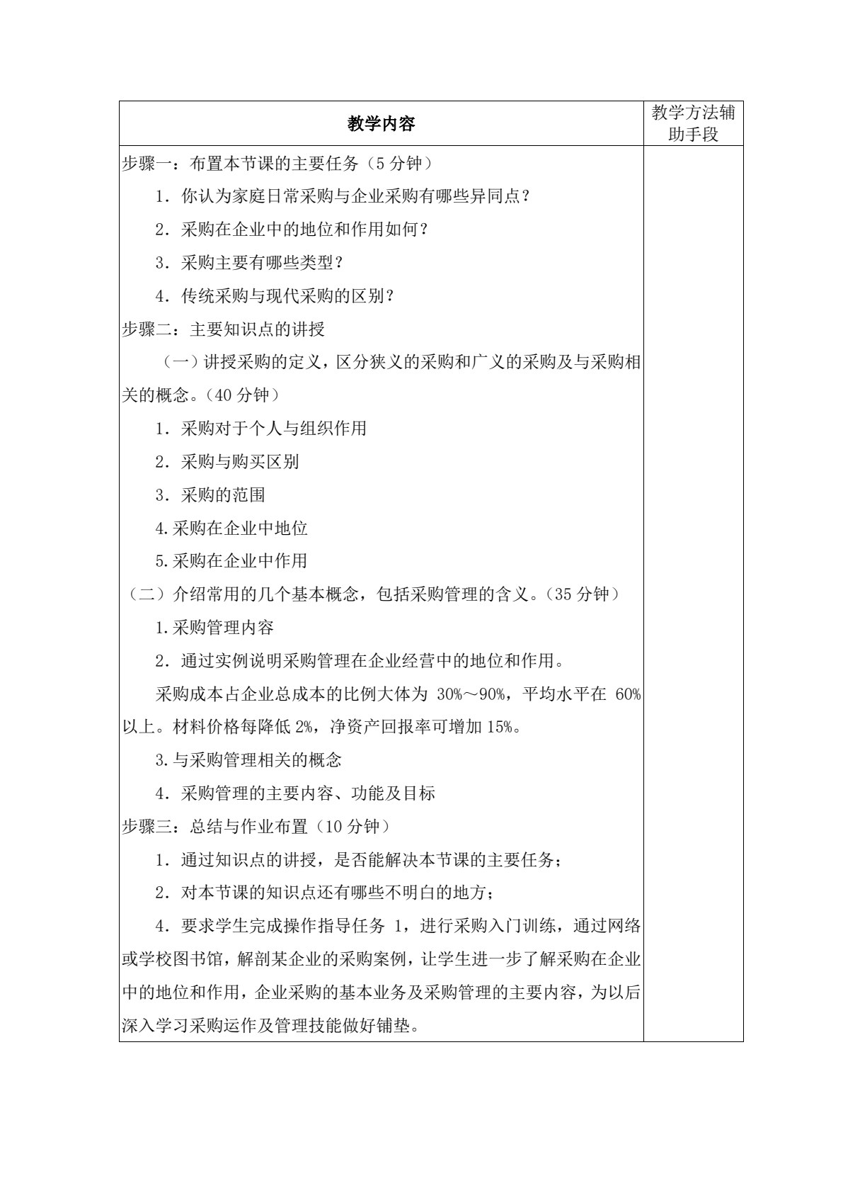 采购管理（第2版）