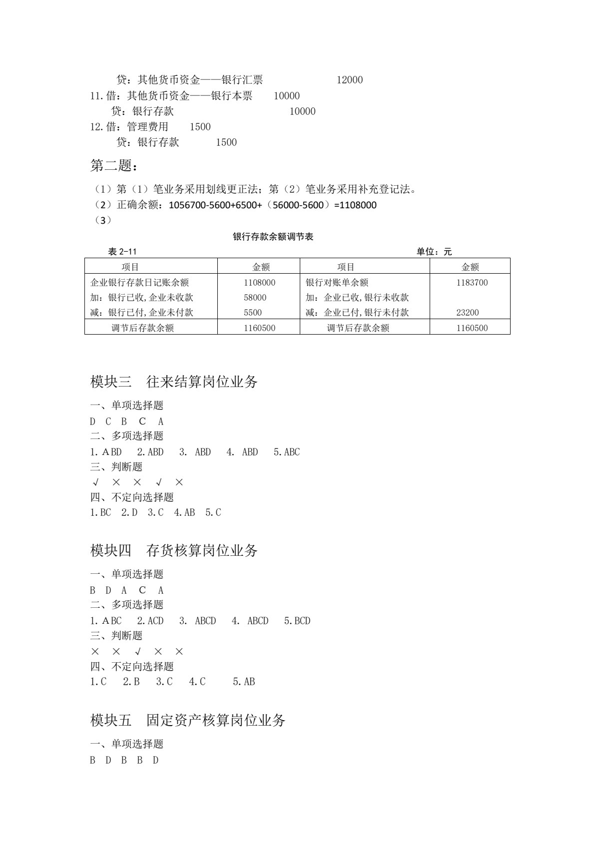 初级会计实务