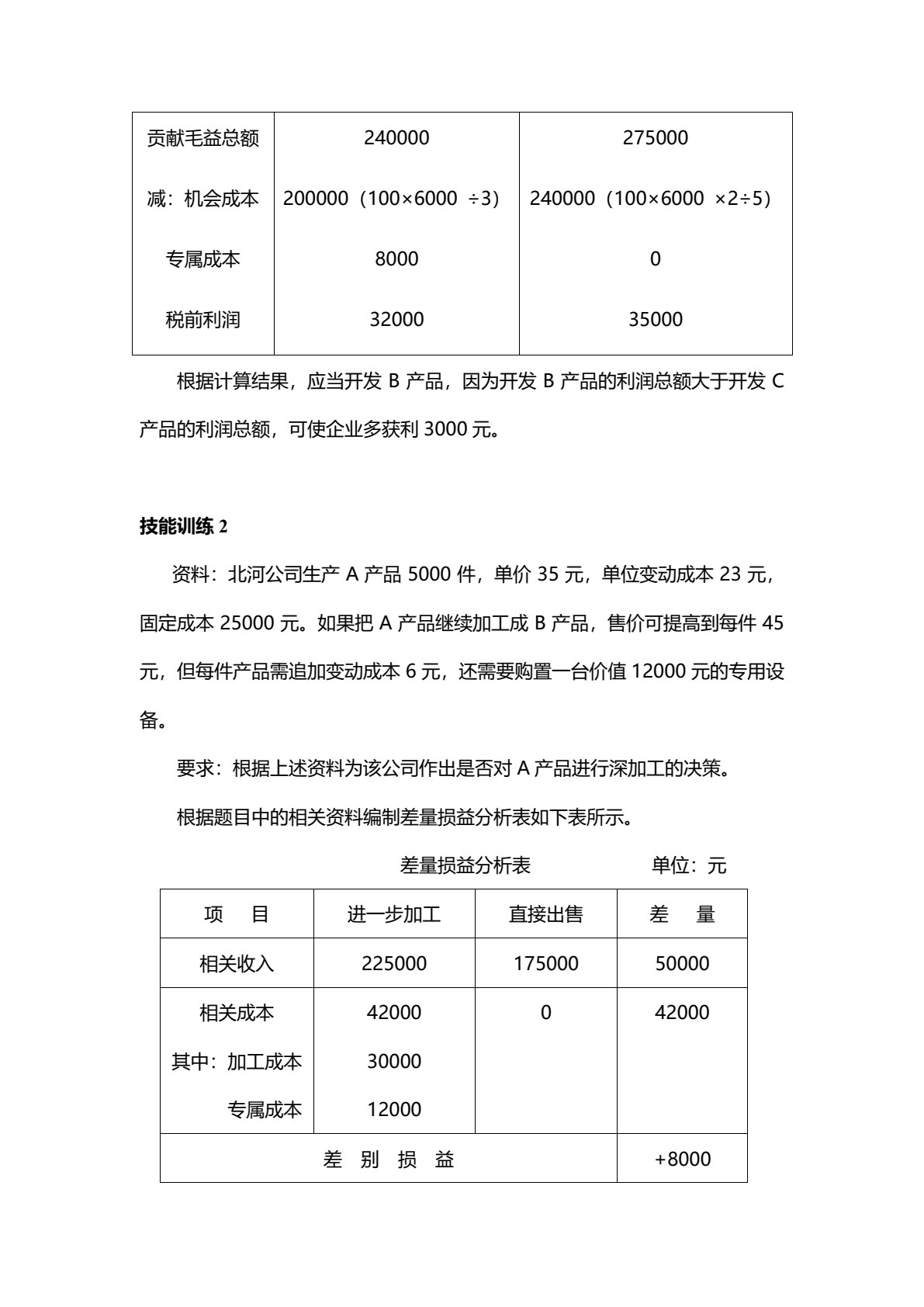 管理会计（第二版）