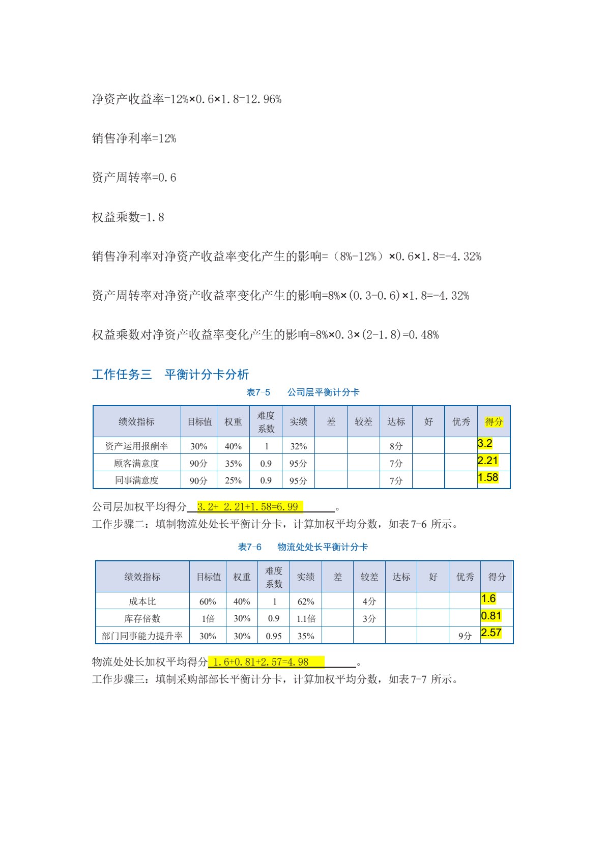 管理会计实务