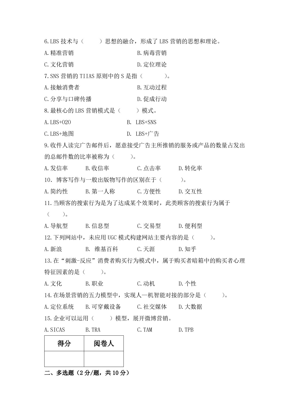 网络营销实务(第二版)