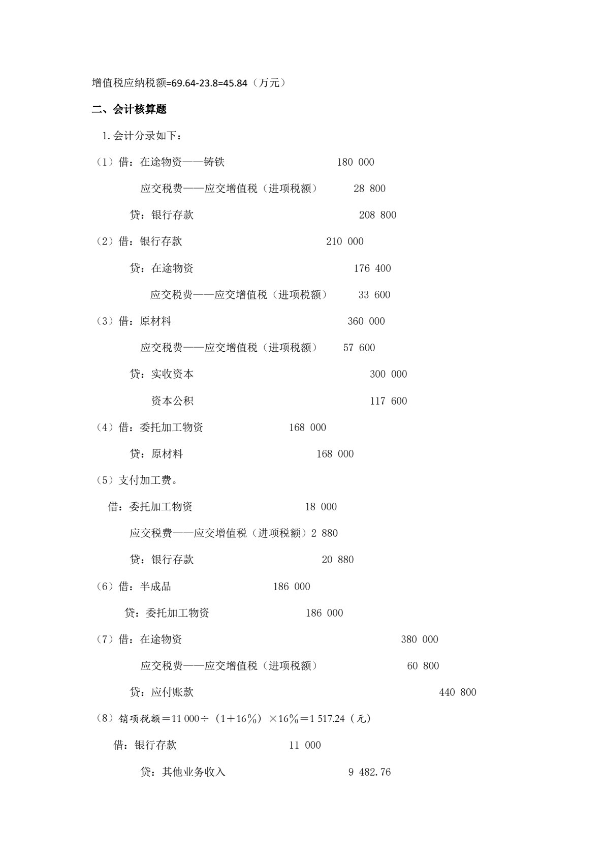 税务会计学（第12版）