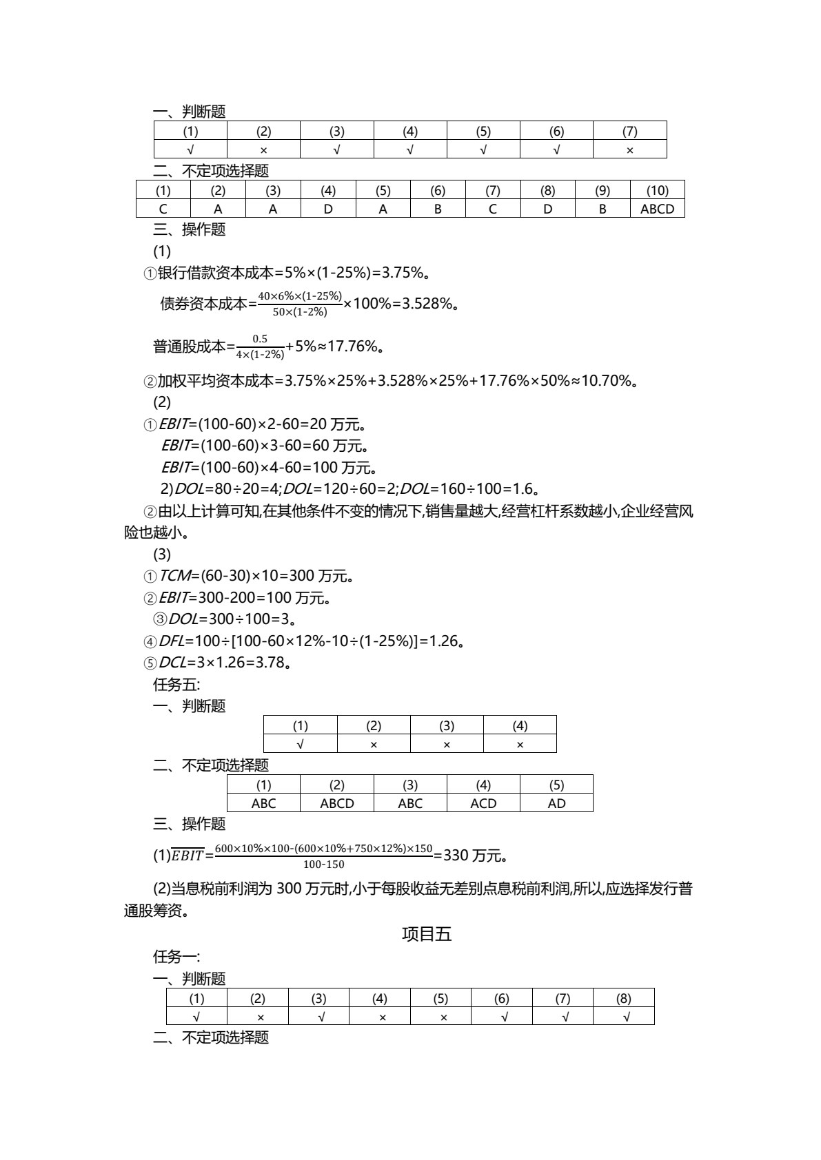 财务管理实务（第2版）