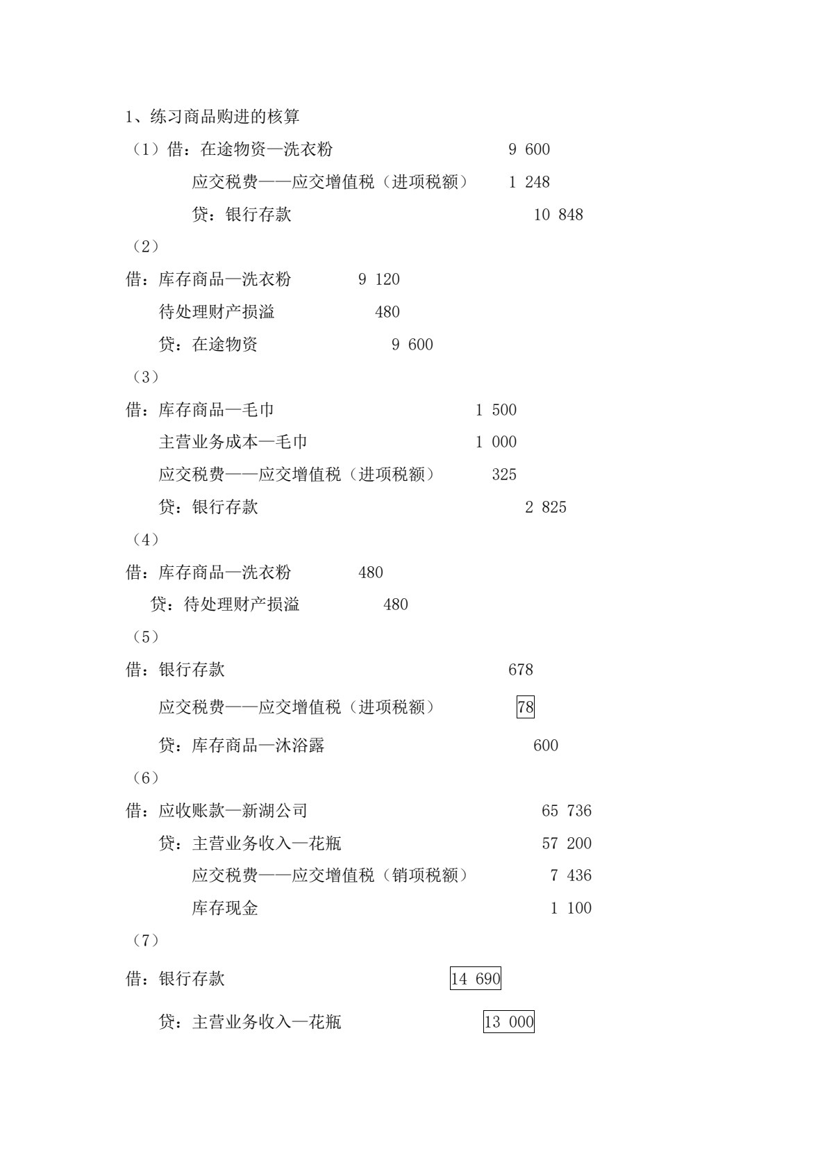 行业会计比较