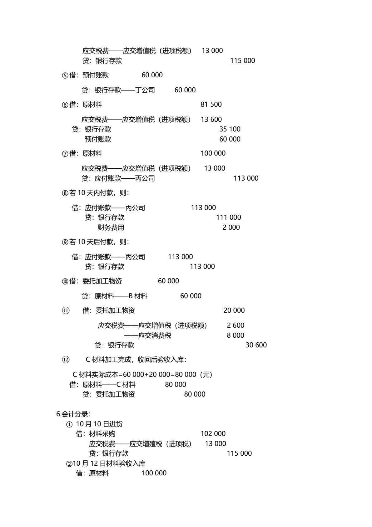 会计学（第三版）