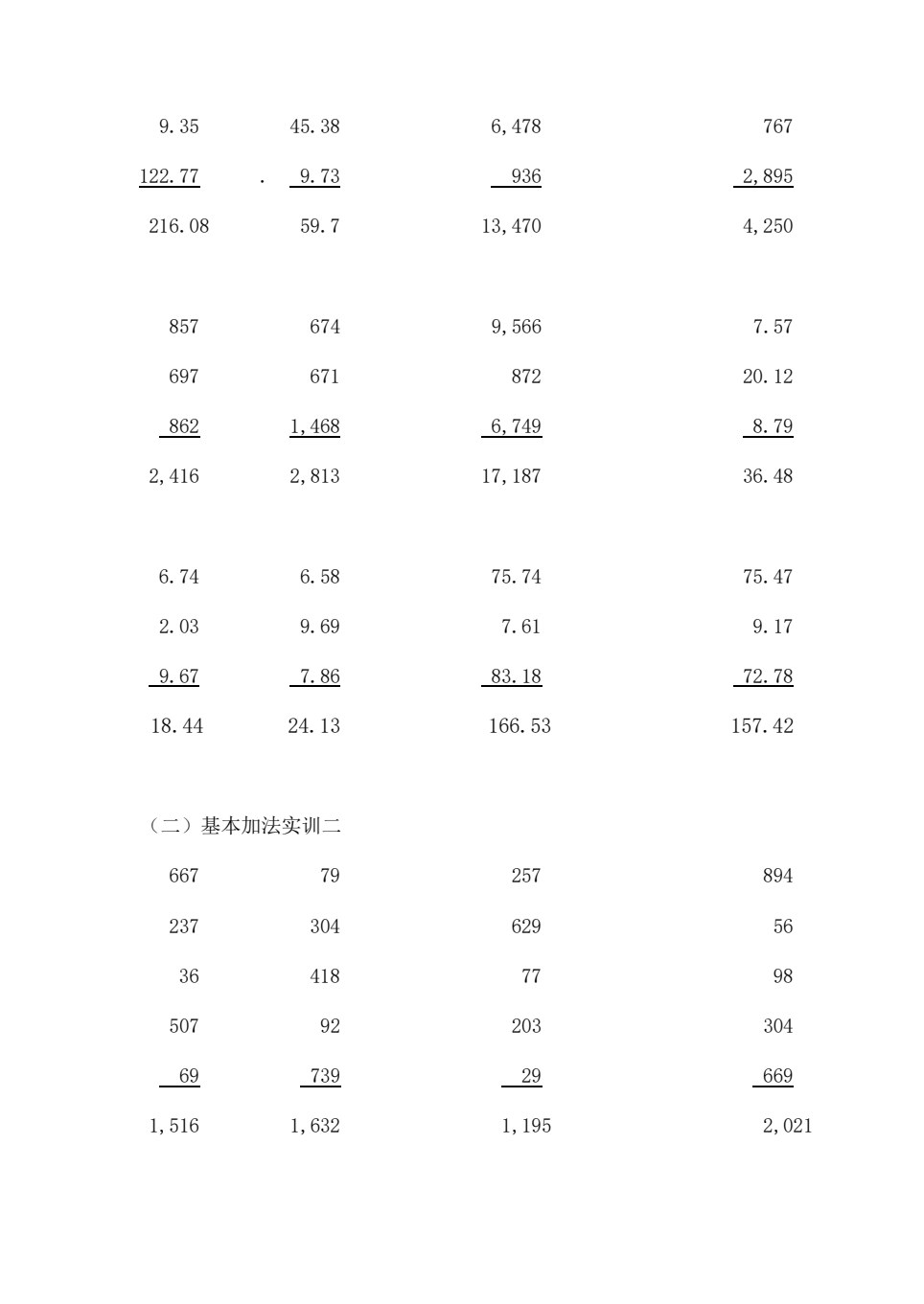 计算技术与点钞(第四版)