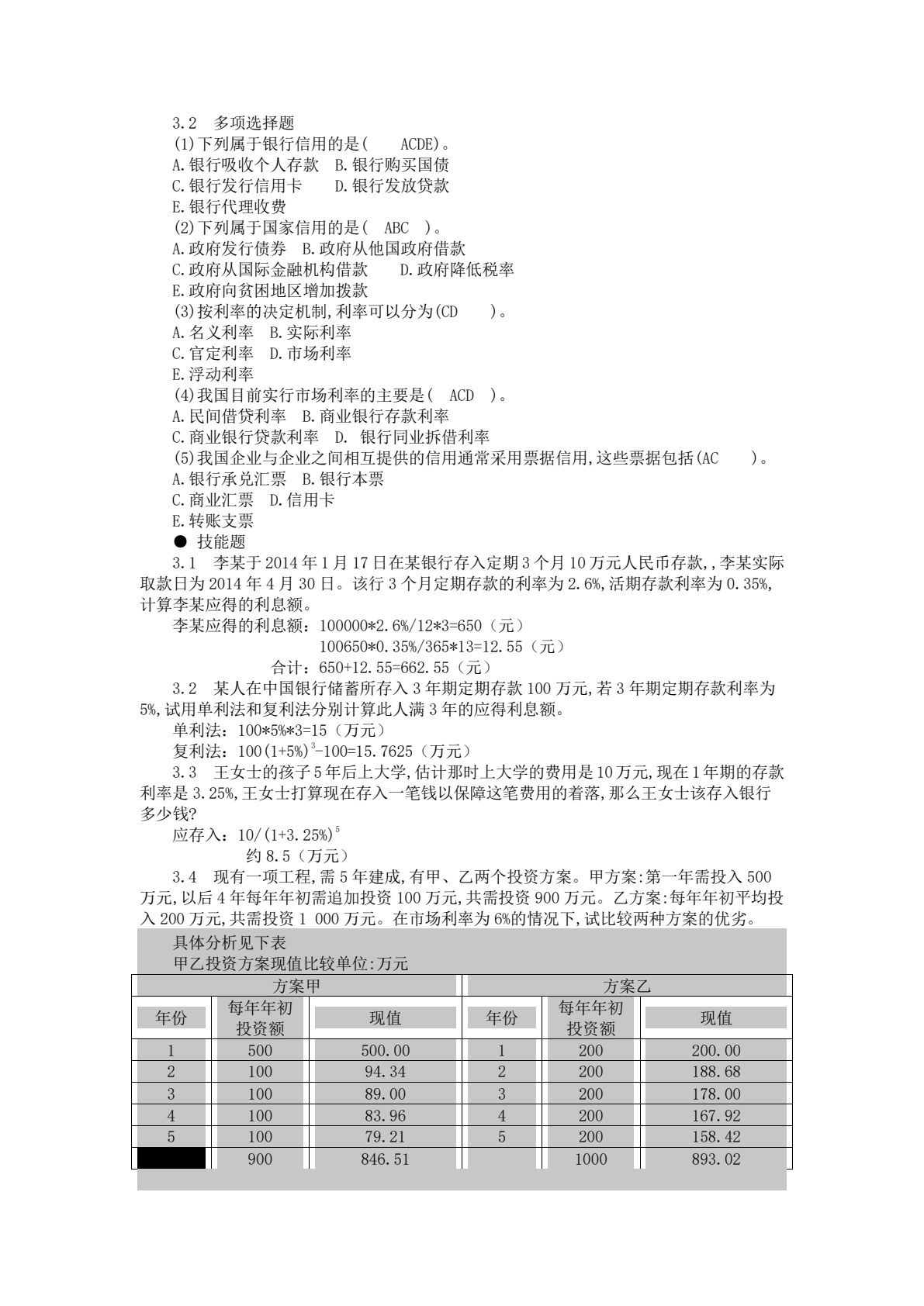 金融学概论（第四版）