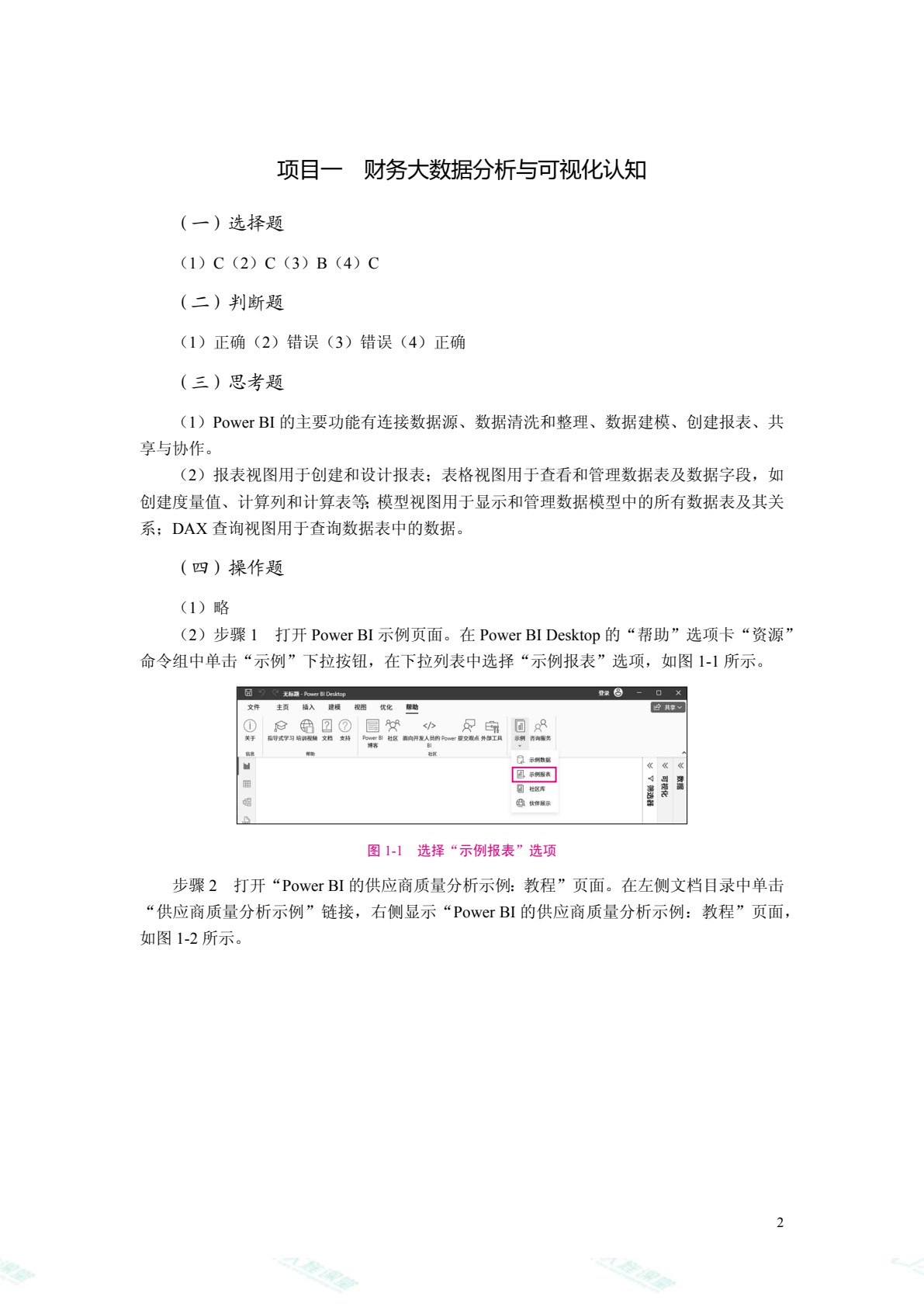财务大数据分析与可视化（双色）（含微课）