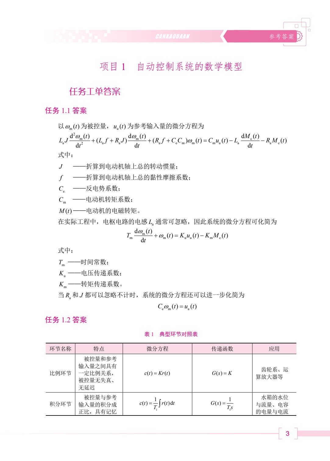 自动控制原理（双色）（含微课）
