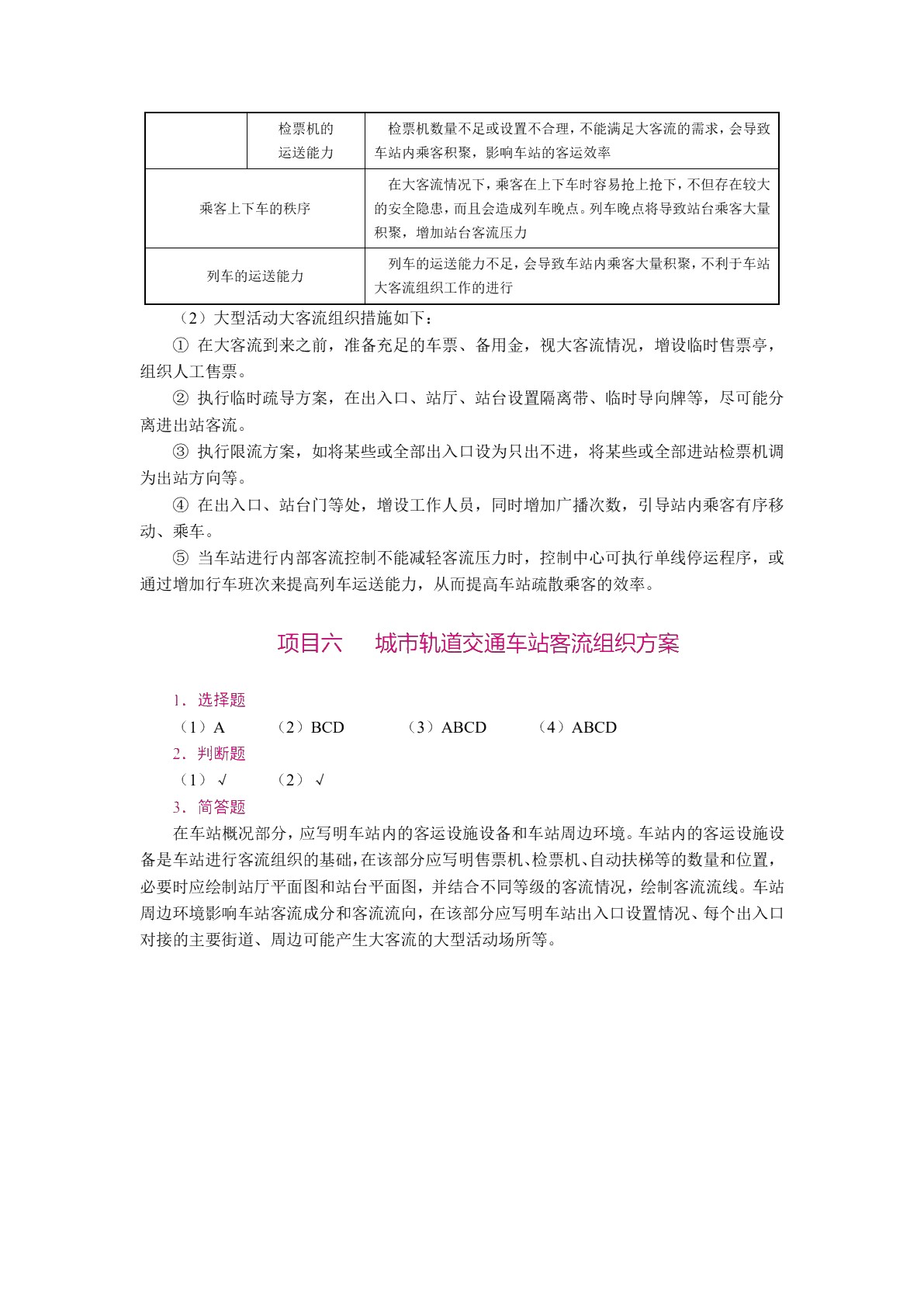 [国规]城市轨道交通客运组织（第2版）（双色）（含微课）
