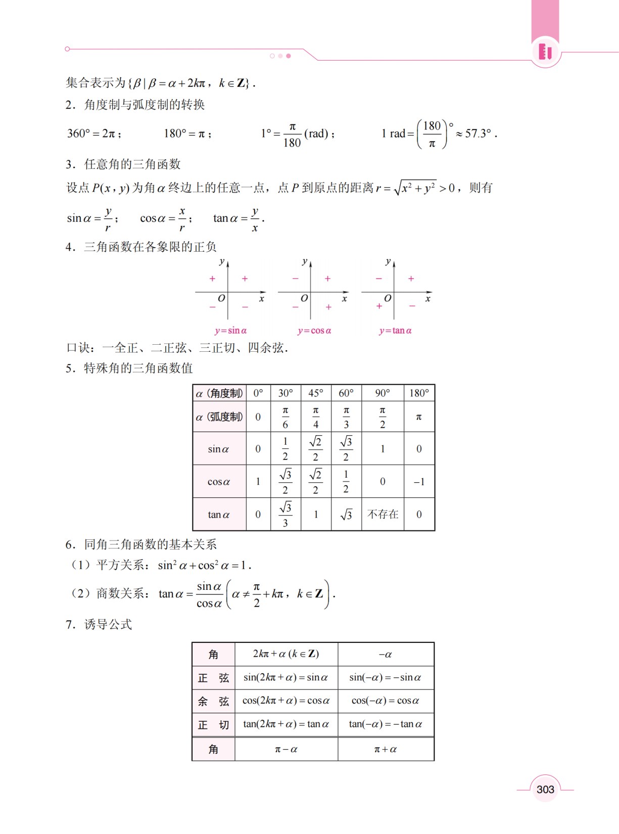 中职生对口升学考试考点解析与高分突破：数学（双色）（含微课）
