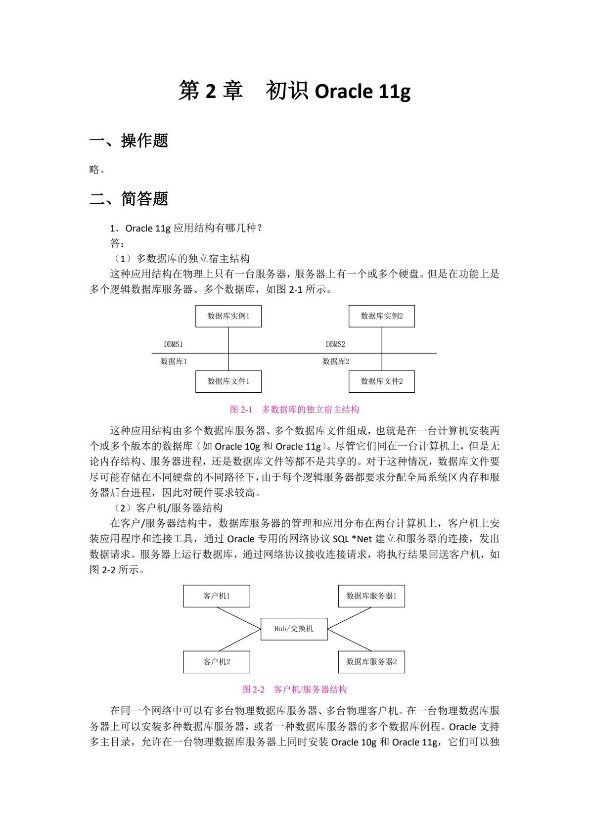 Oracle数据库应用与开发实战（双色）