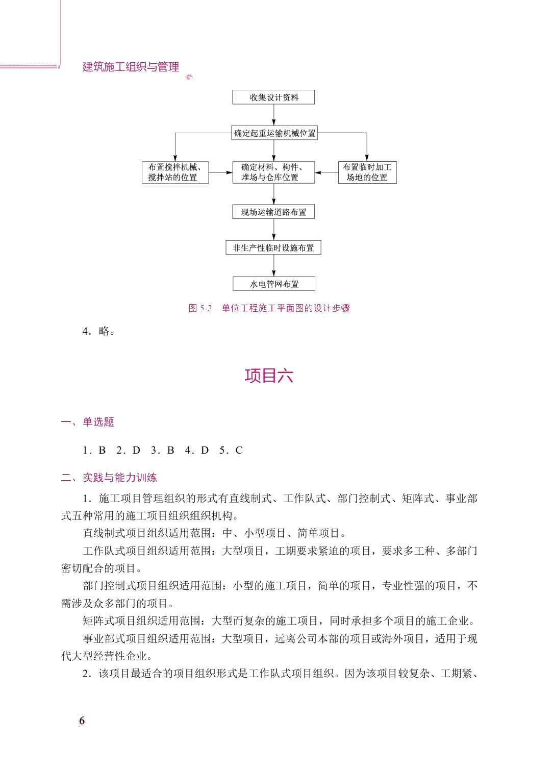 建筑施工组织与管理（双色）（含微课）