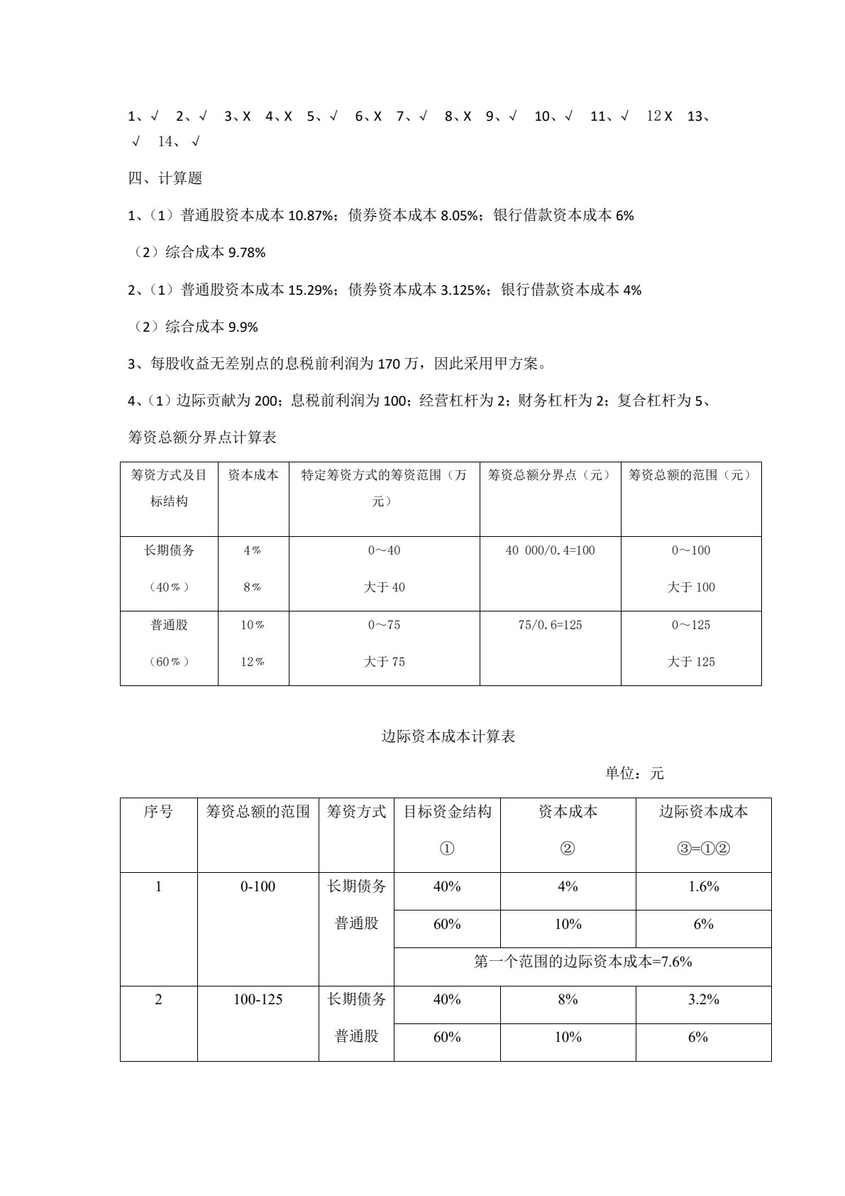 财务管理