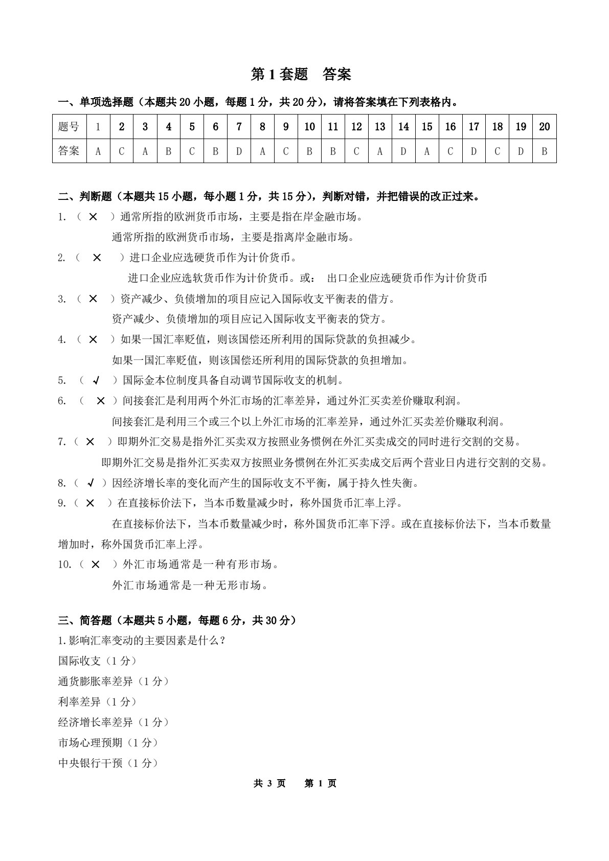 国际金融(第五版)