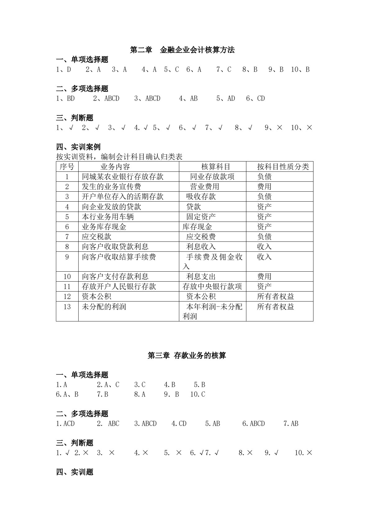 金融企业会计