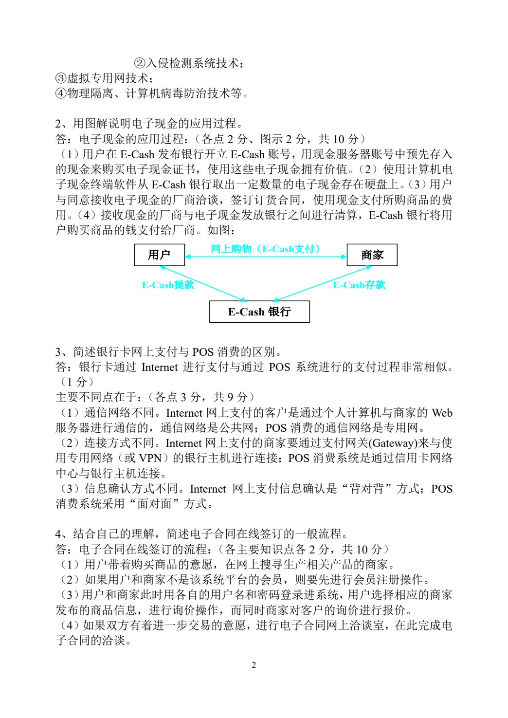 电子支付与网络安全（第四版）