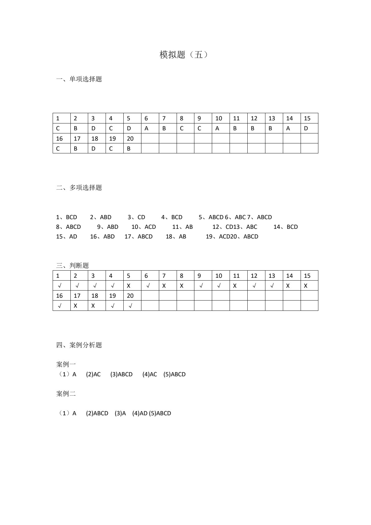 财经法规与会计职业道德同步训练（第三版）