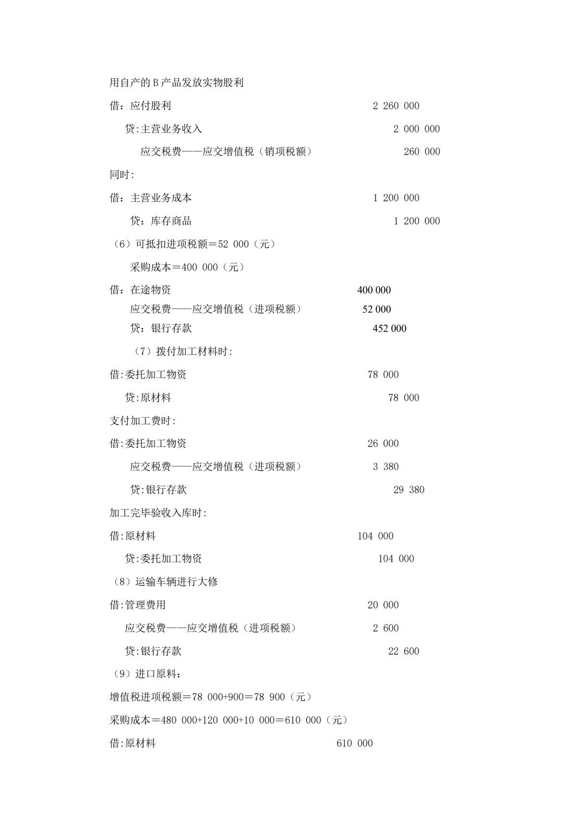 企业纳税筹划（第四版）