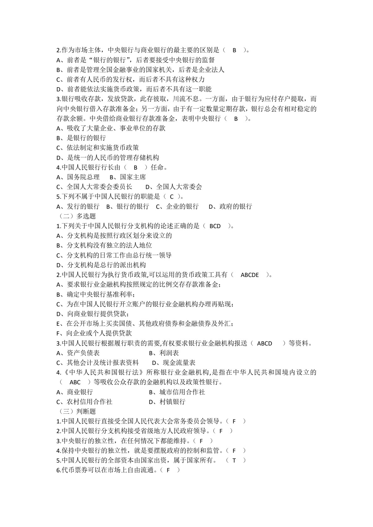 金融法规