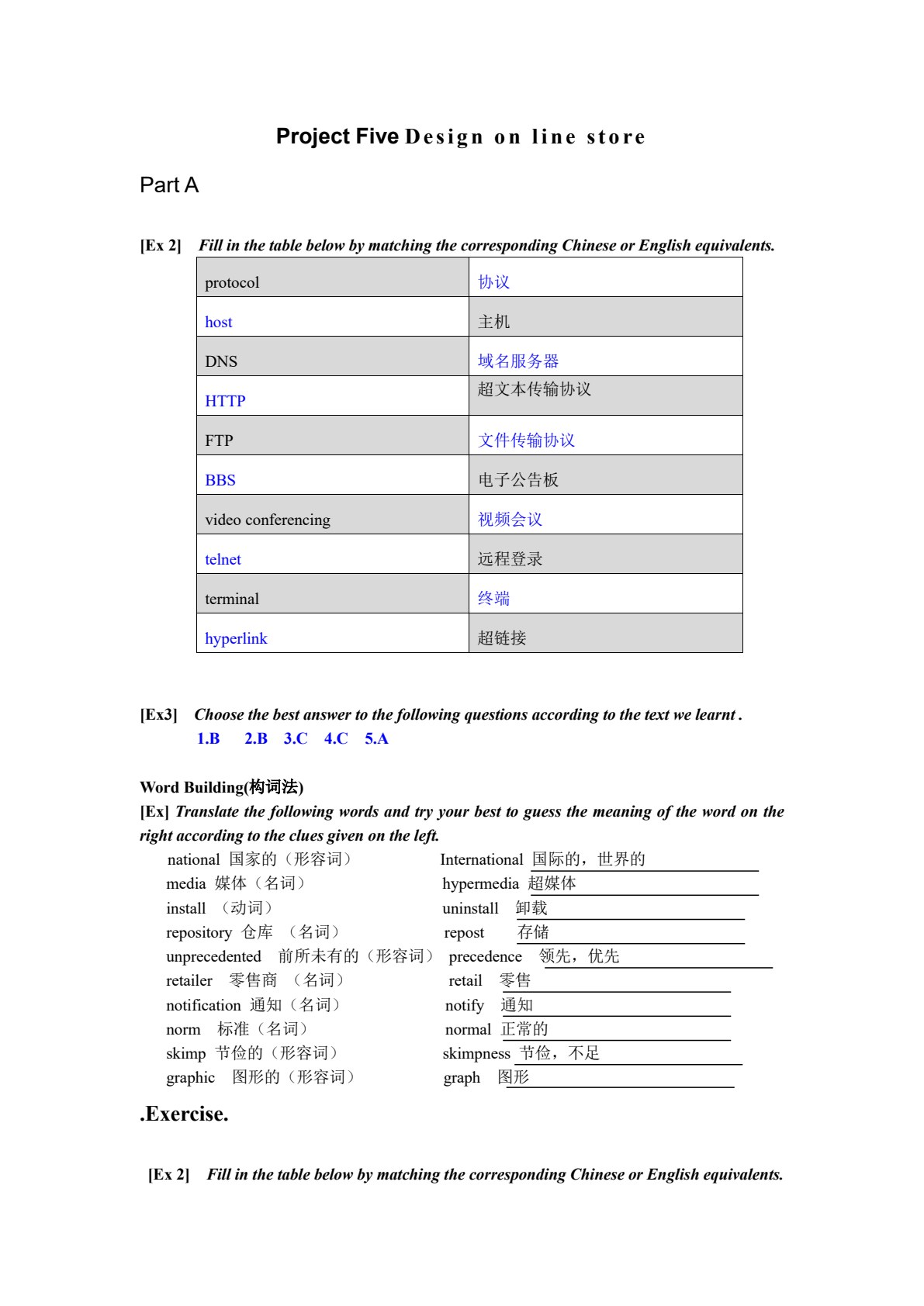 计算机专业英语（第六版）