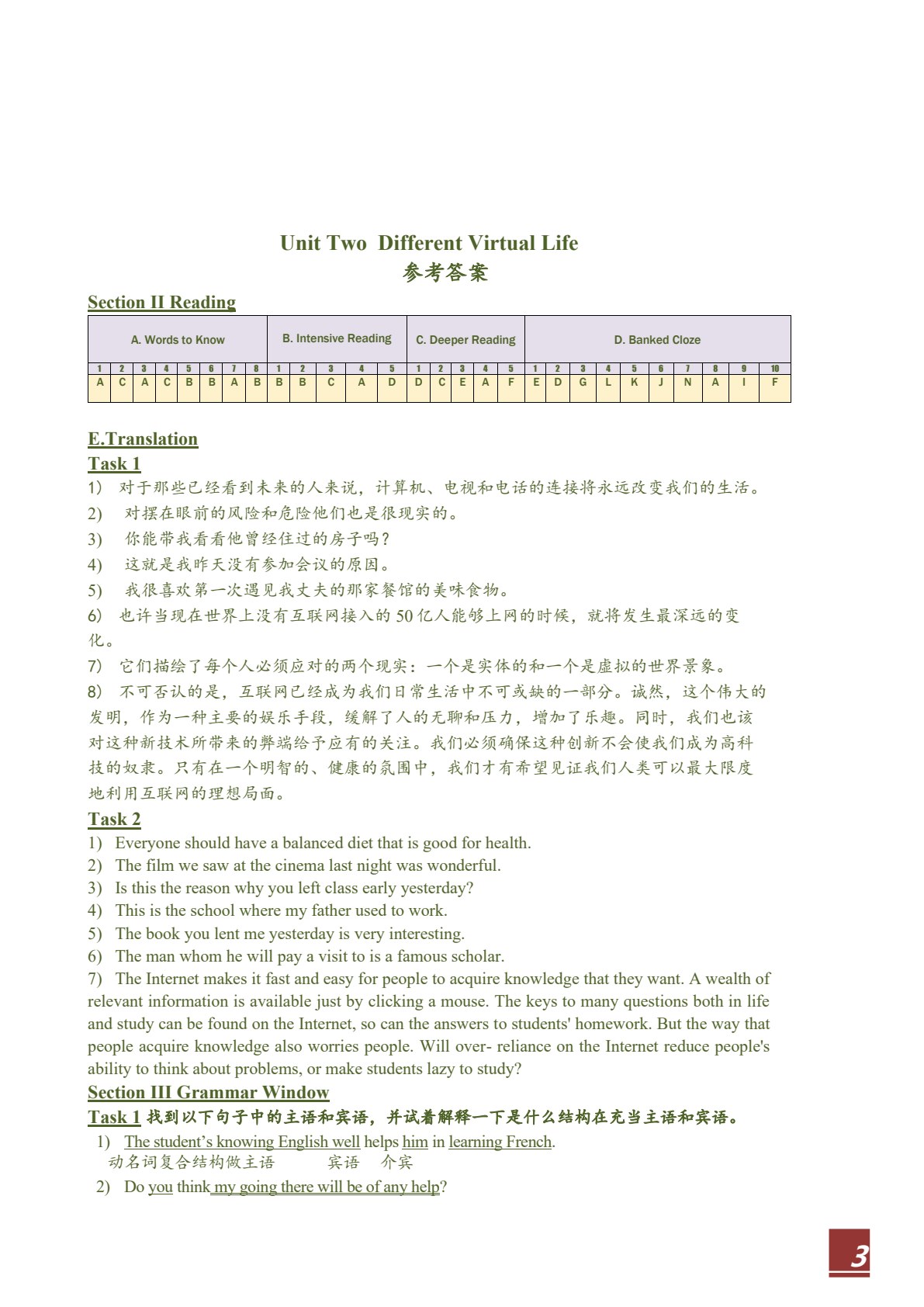 专升本大学英语通识教程