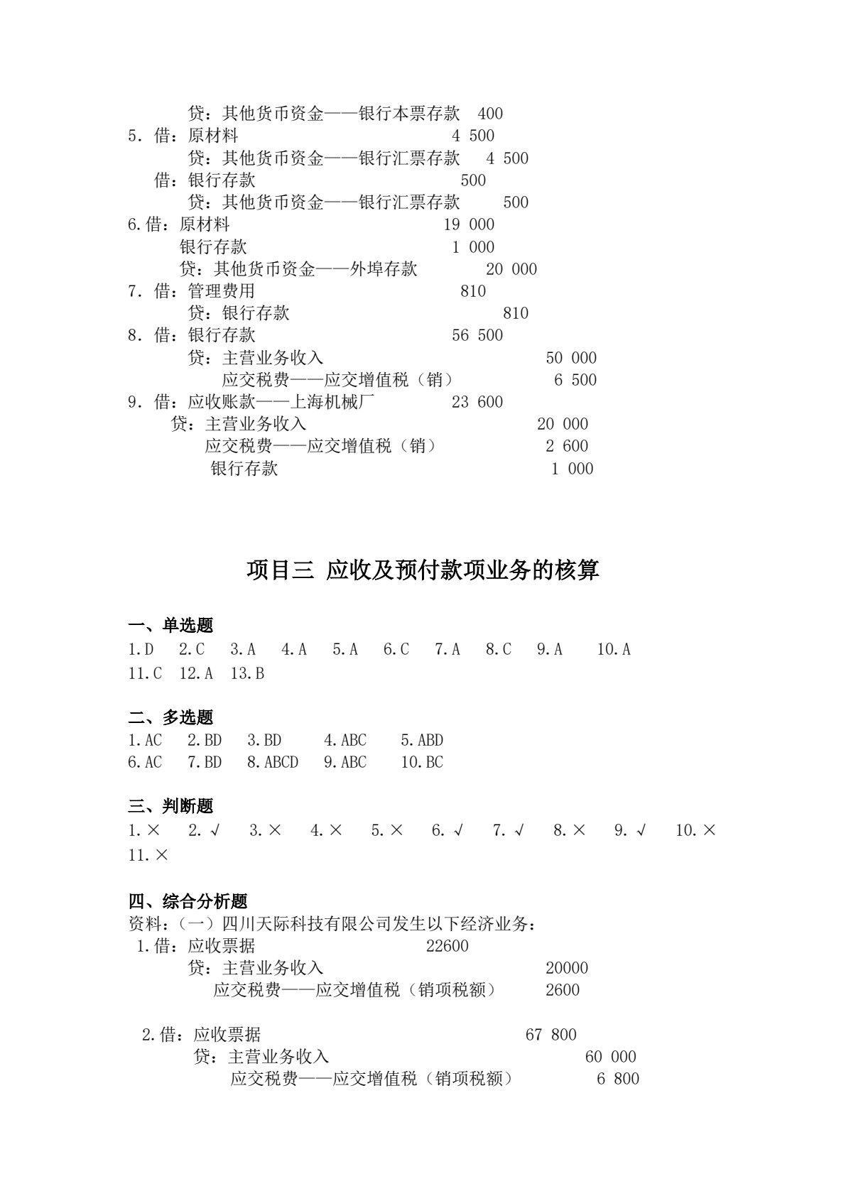 财务会计实务