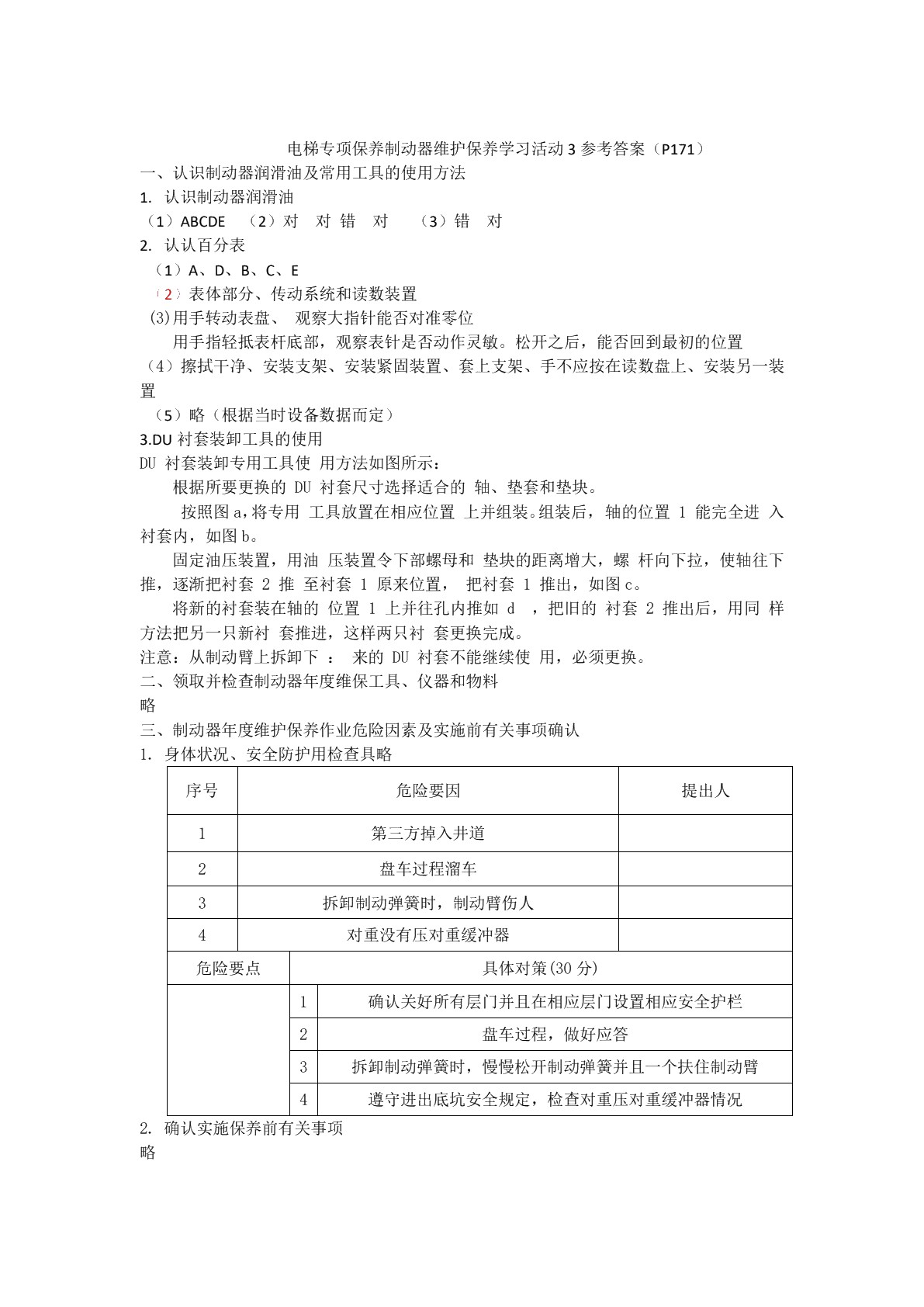 电梯专项保养