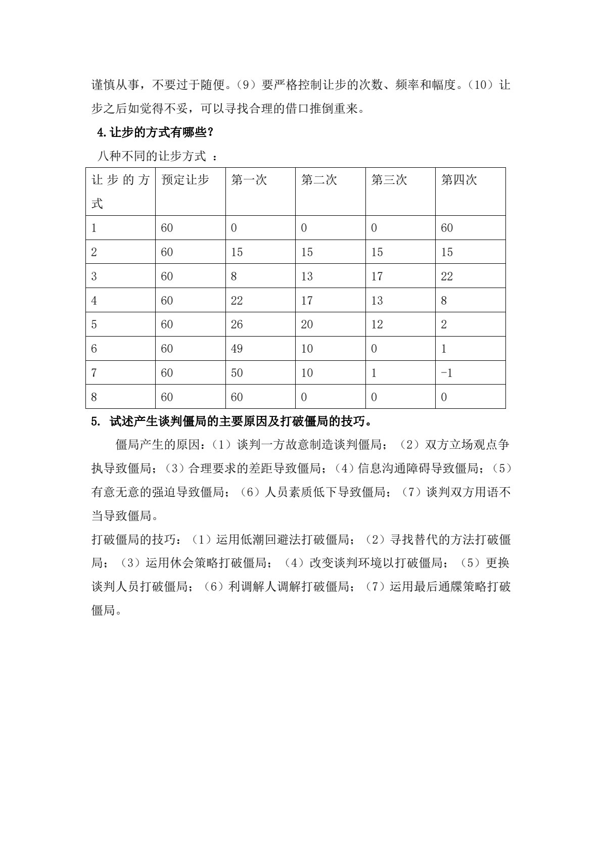 商务谈判（第五版）