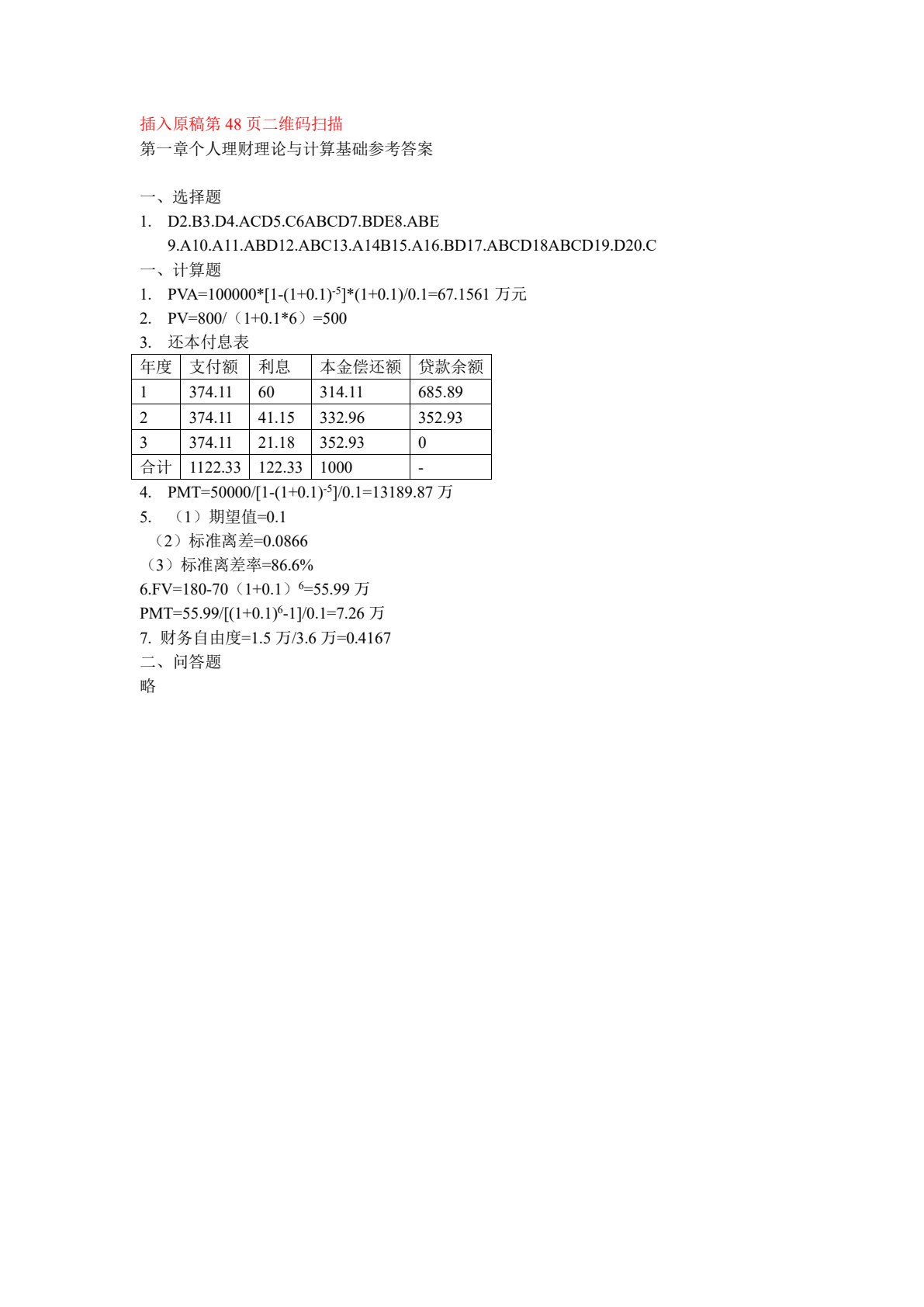 个人理财（第四版）