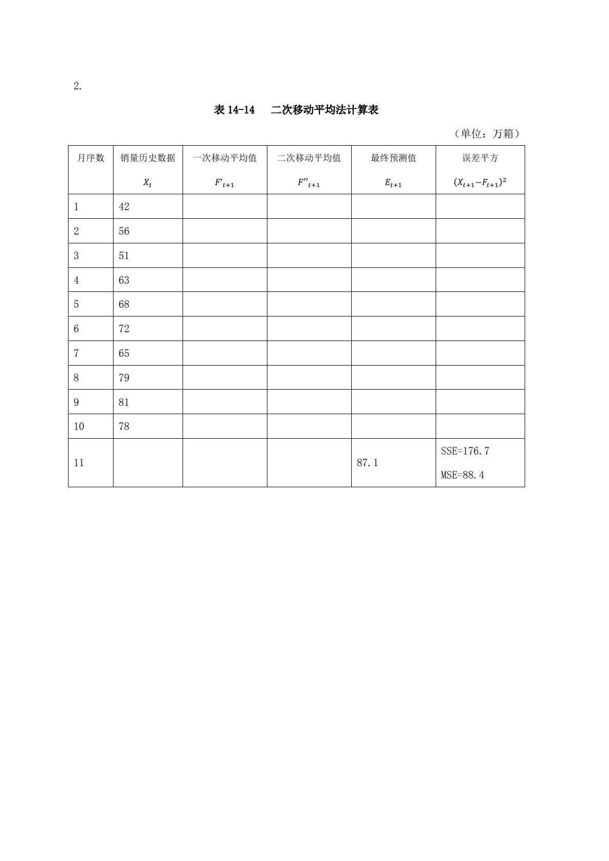 市场调查与预测（第四版）