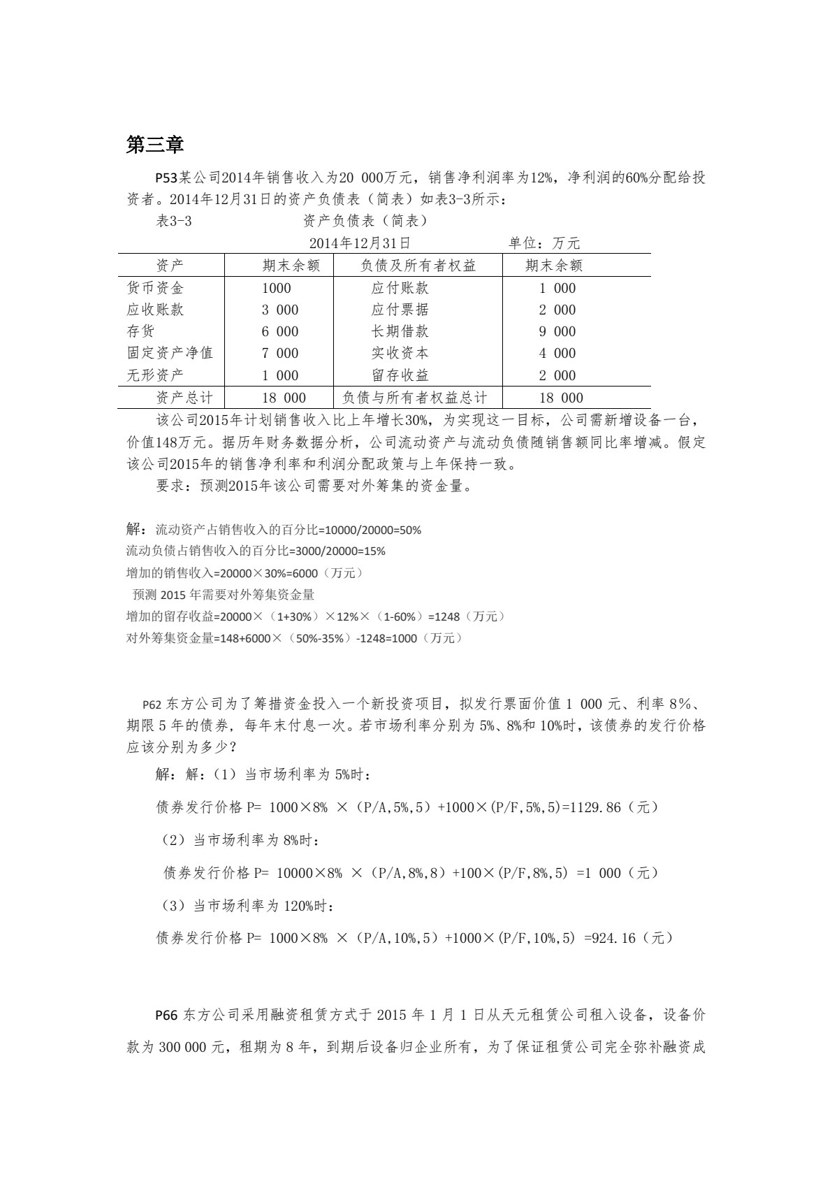 财务管理实务