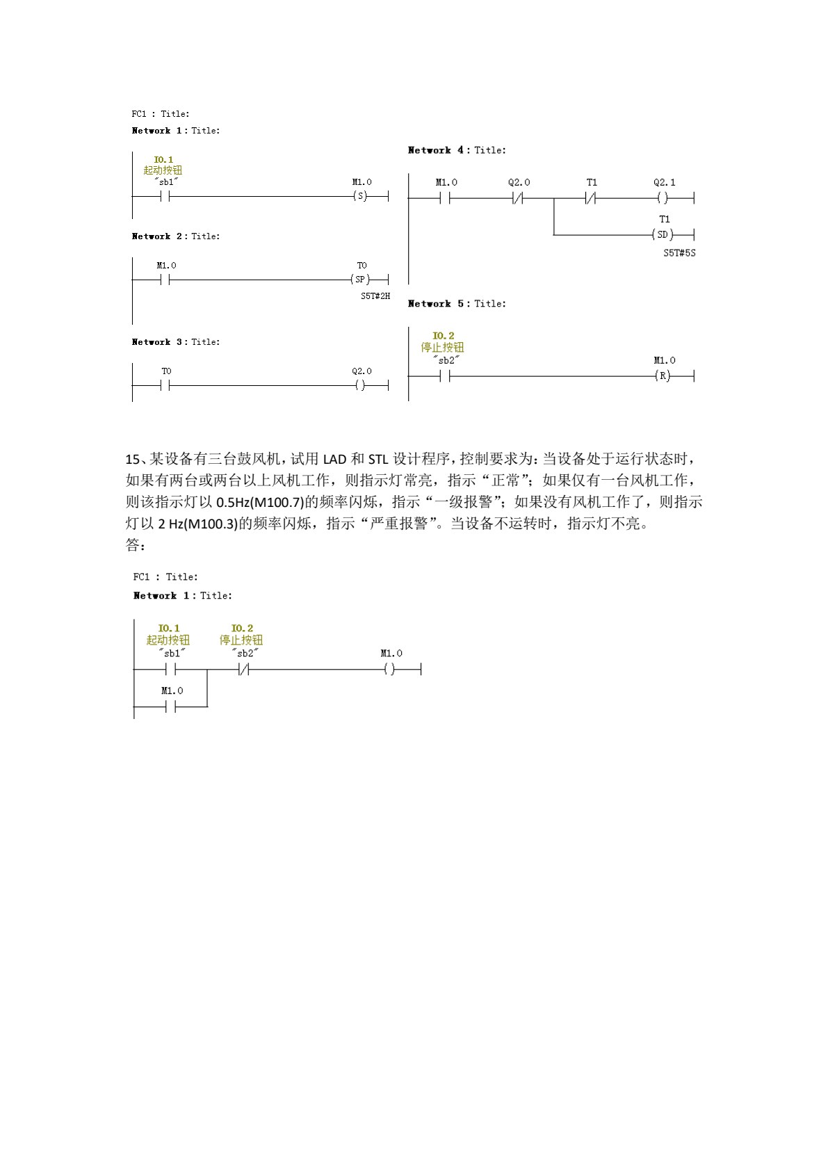 西门子S7-300/400PLC技术与应用